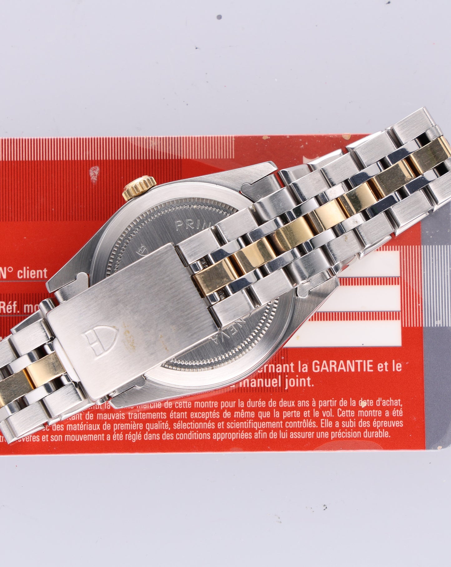 TUDOR 76213 36mm paper gold bezel diamond