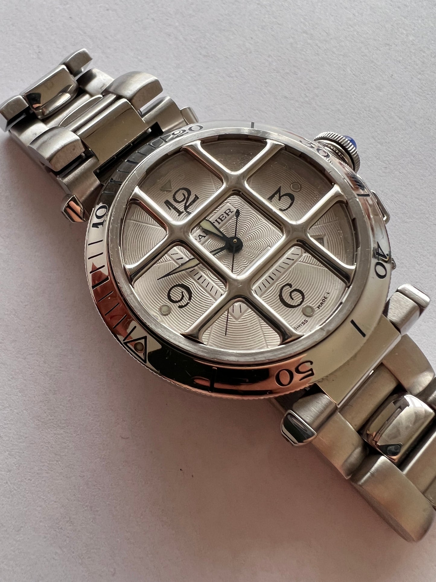 Cartier pasha 2379 grill