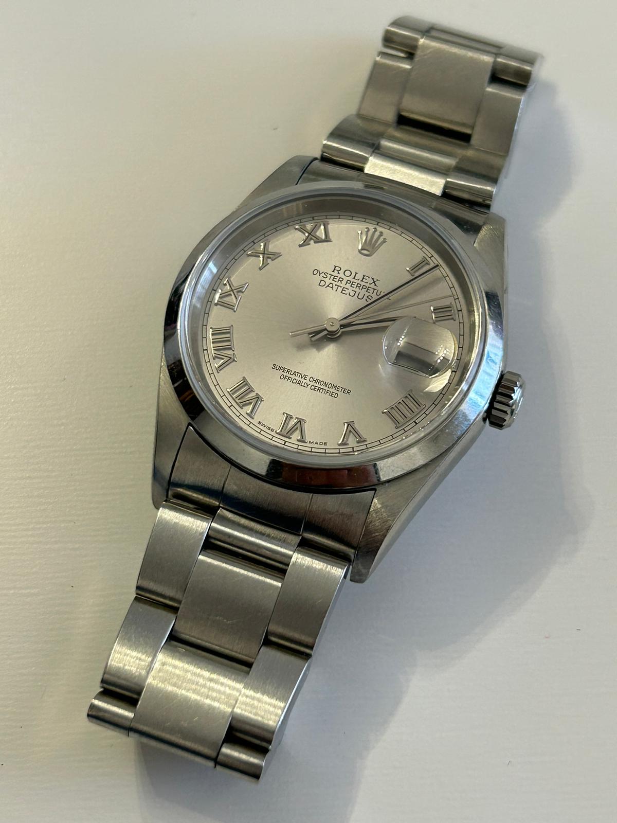 Rolex 16200 gray dial