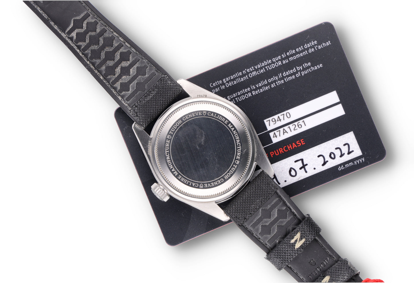 Tudor Black Bay Pro 79470 fabric