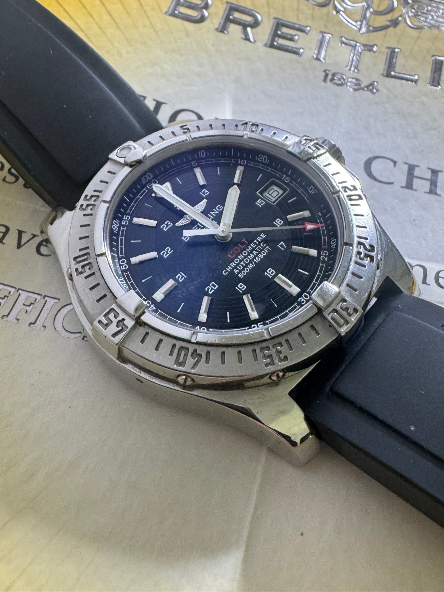Breitling colt paper