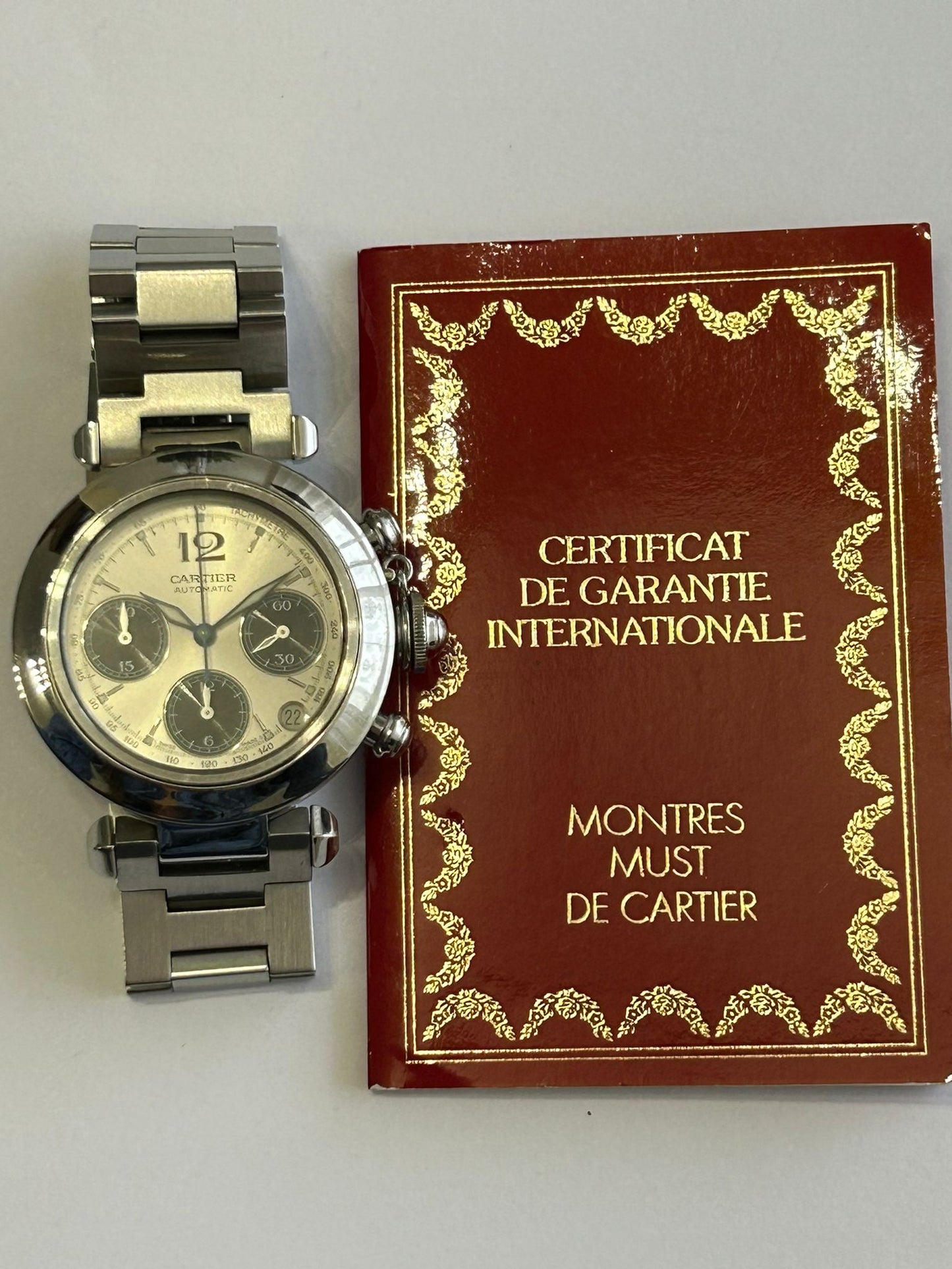 Cartier pasha 2412 Chronographe