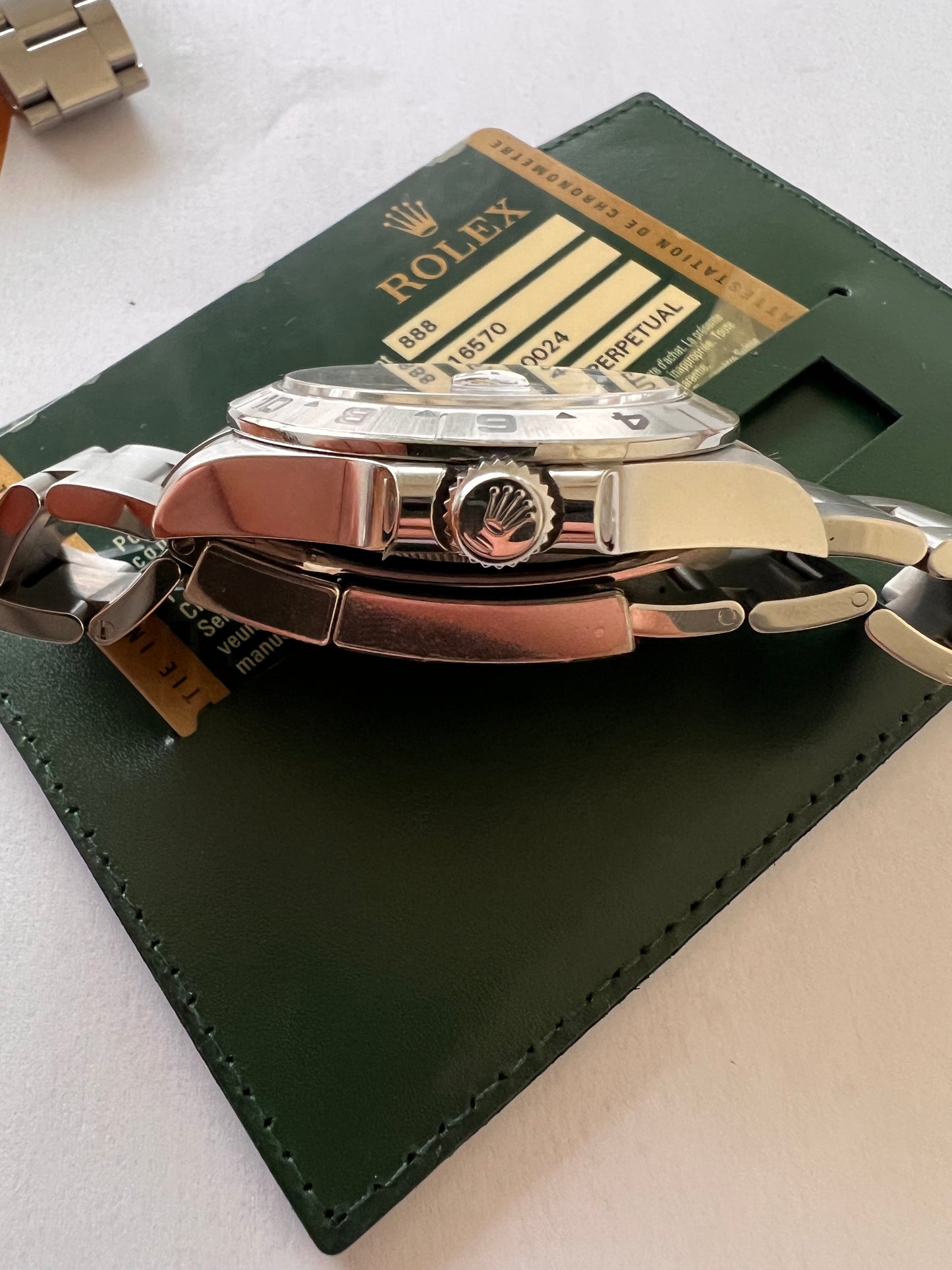 Rolex Explorer II 214570 stickers full set