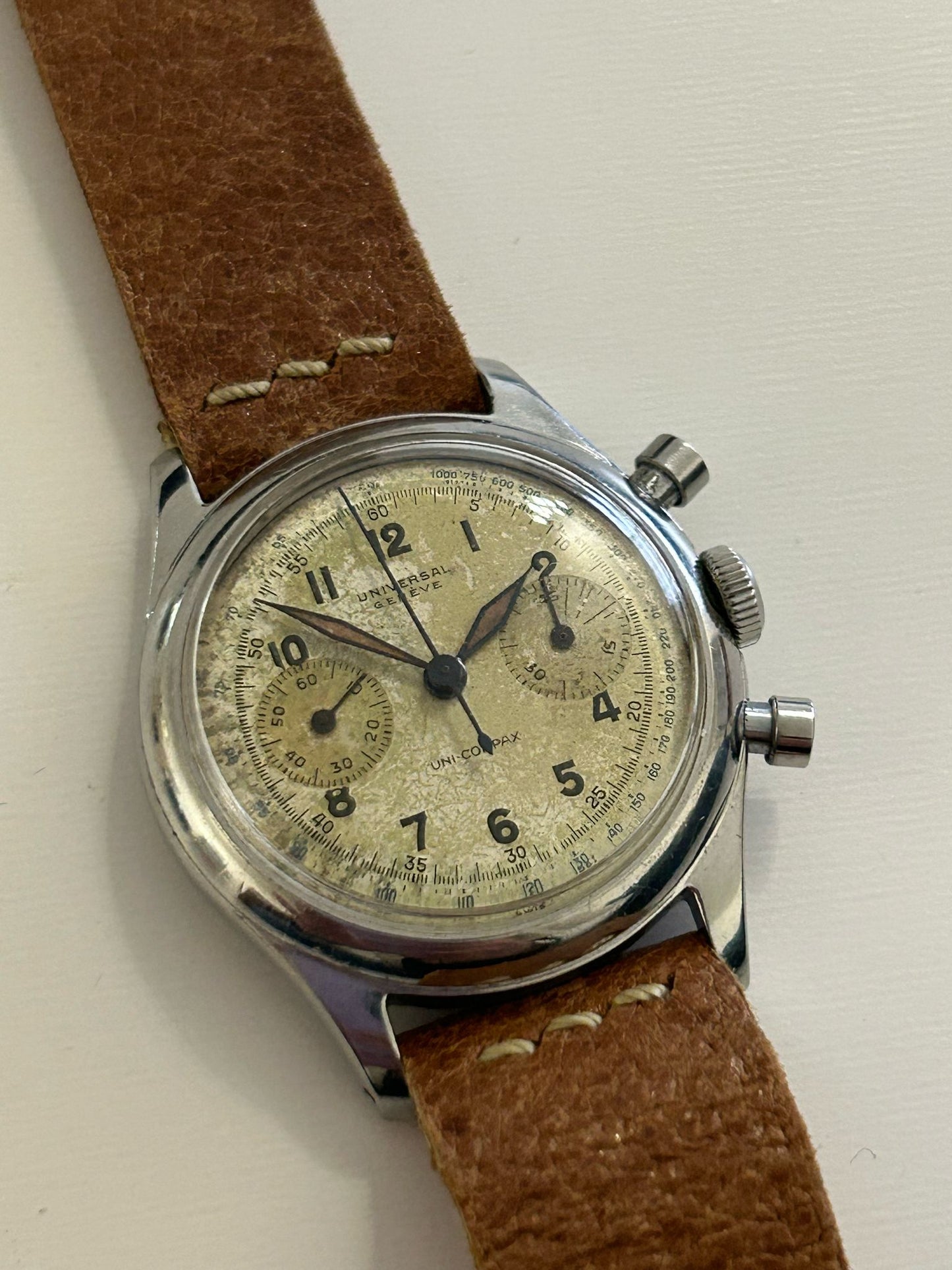 Universal Geneve 22292 uni compax tasti a pompa