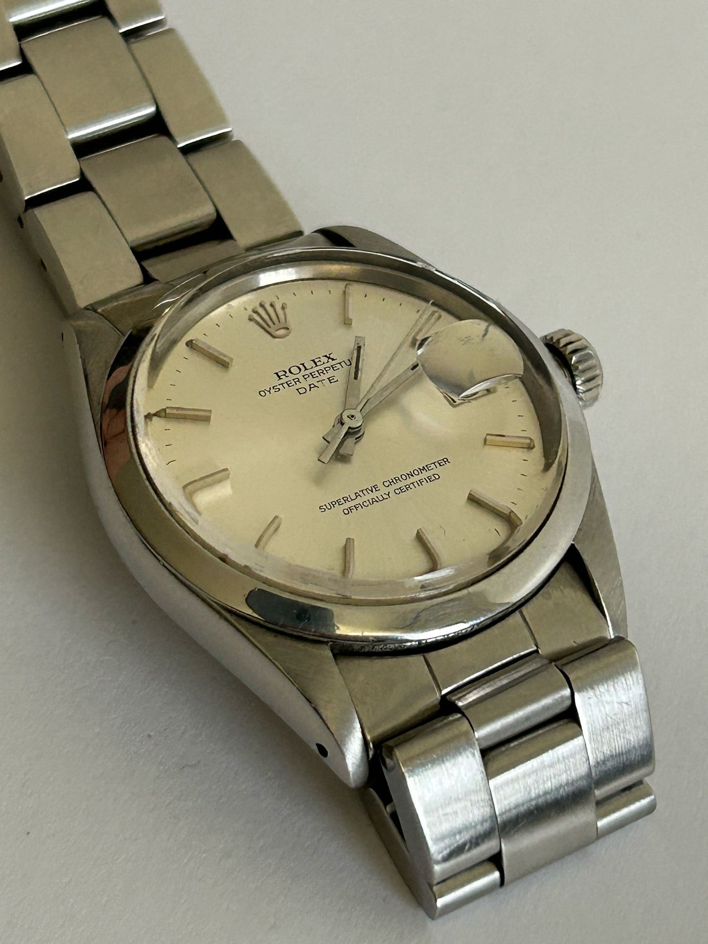 Rolex date 1500 automatic 34 mm