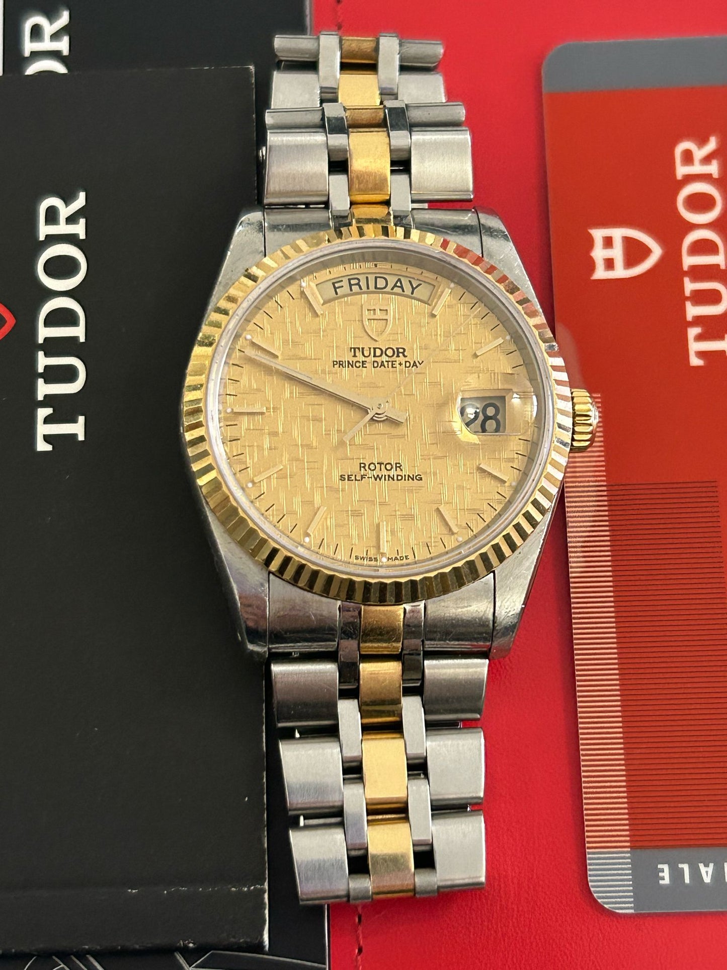 Tudor date day 76213 card