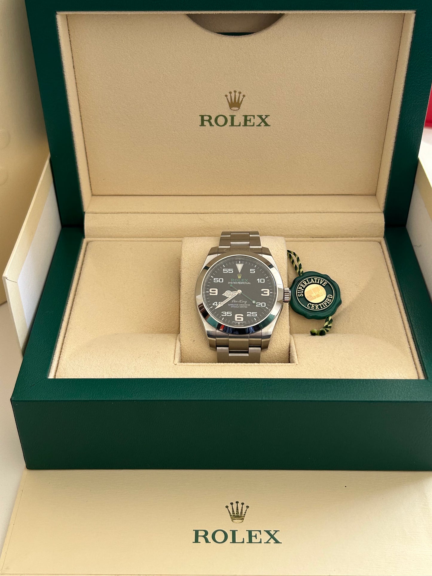 Rolex Air King 116900 Full set