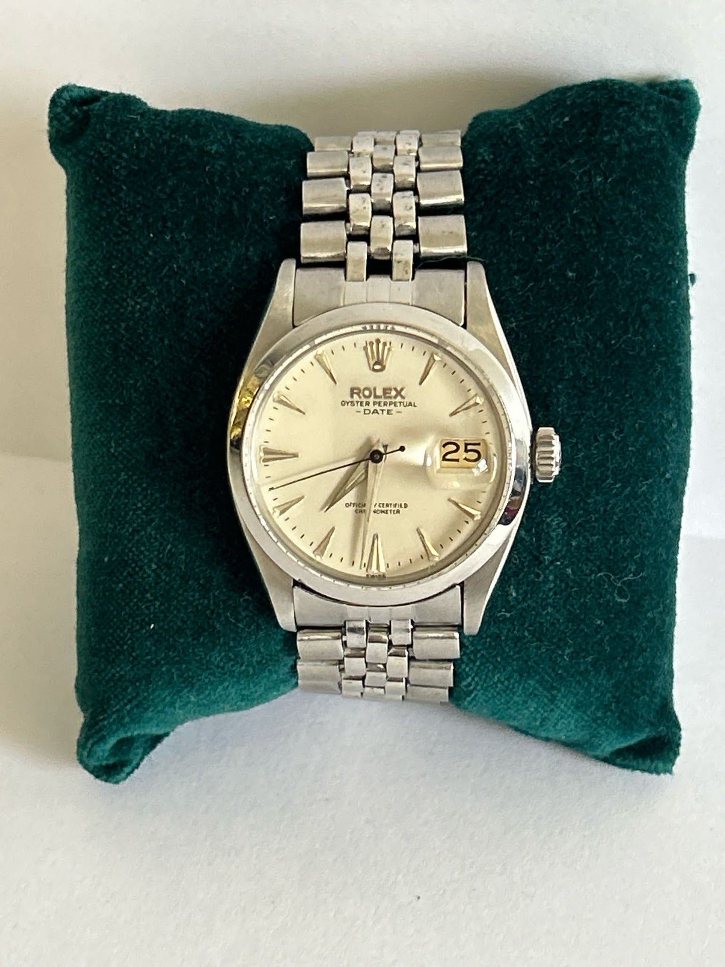 Rolex date jubilee big logo clasp