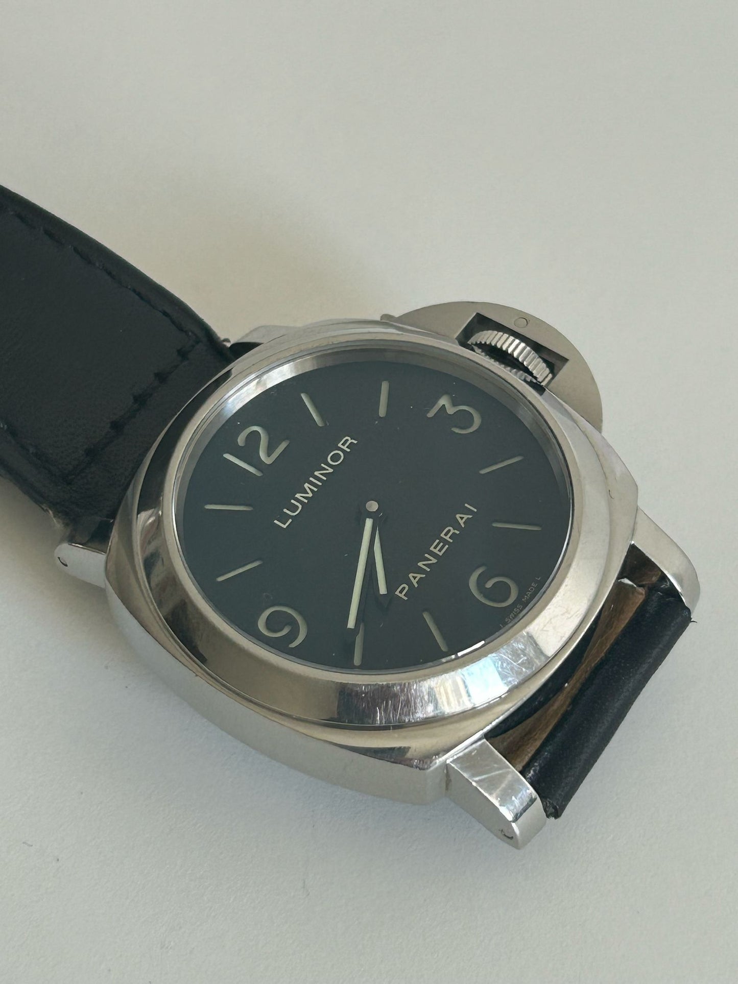 Panerai PAM00112 Luminor Marina open back