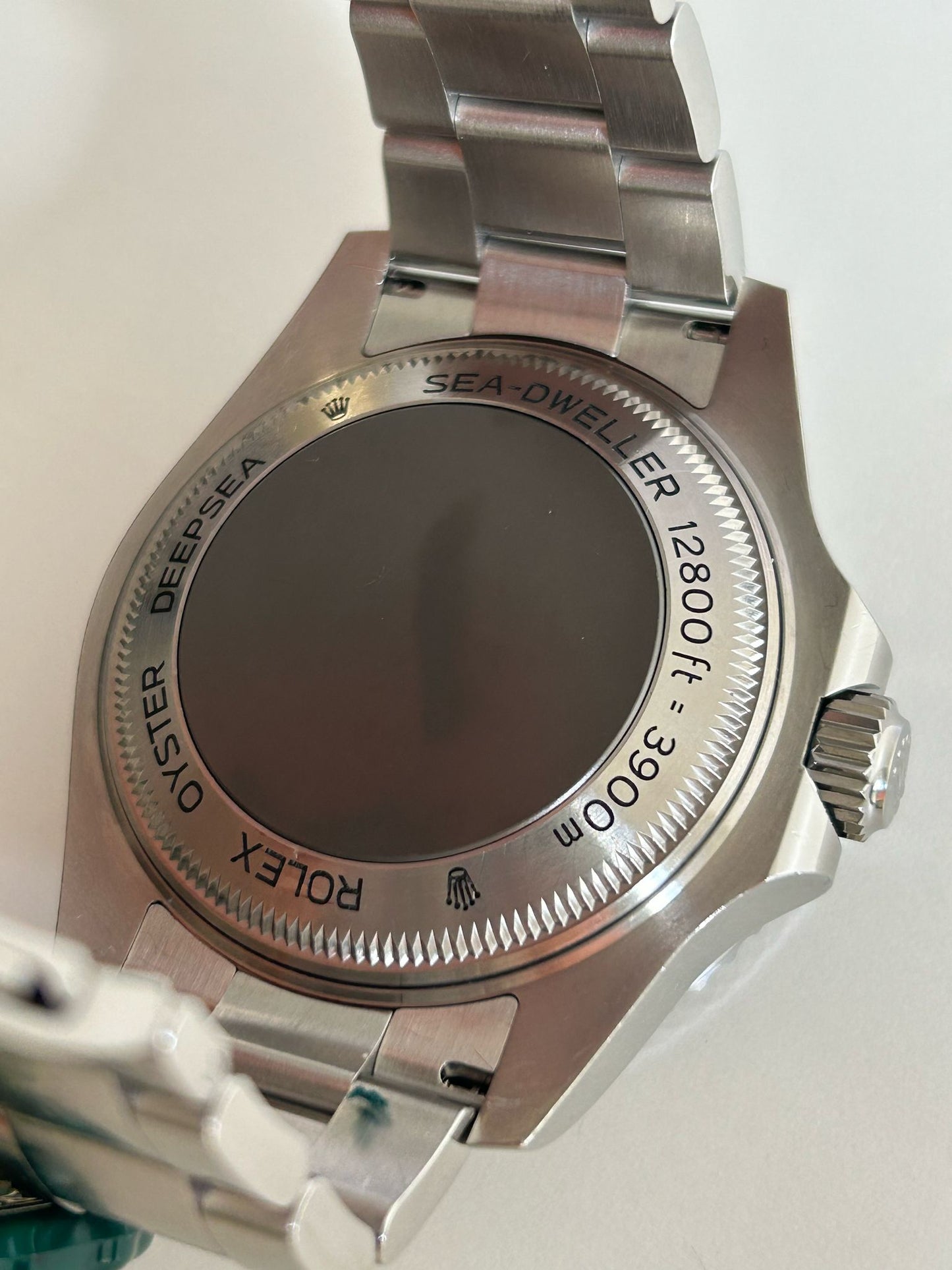 Rolex seadweller 126600 service card