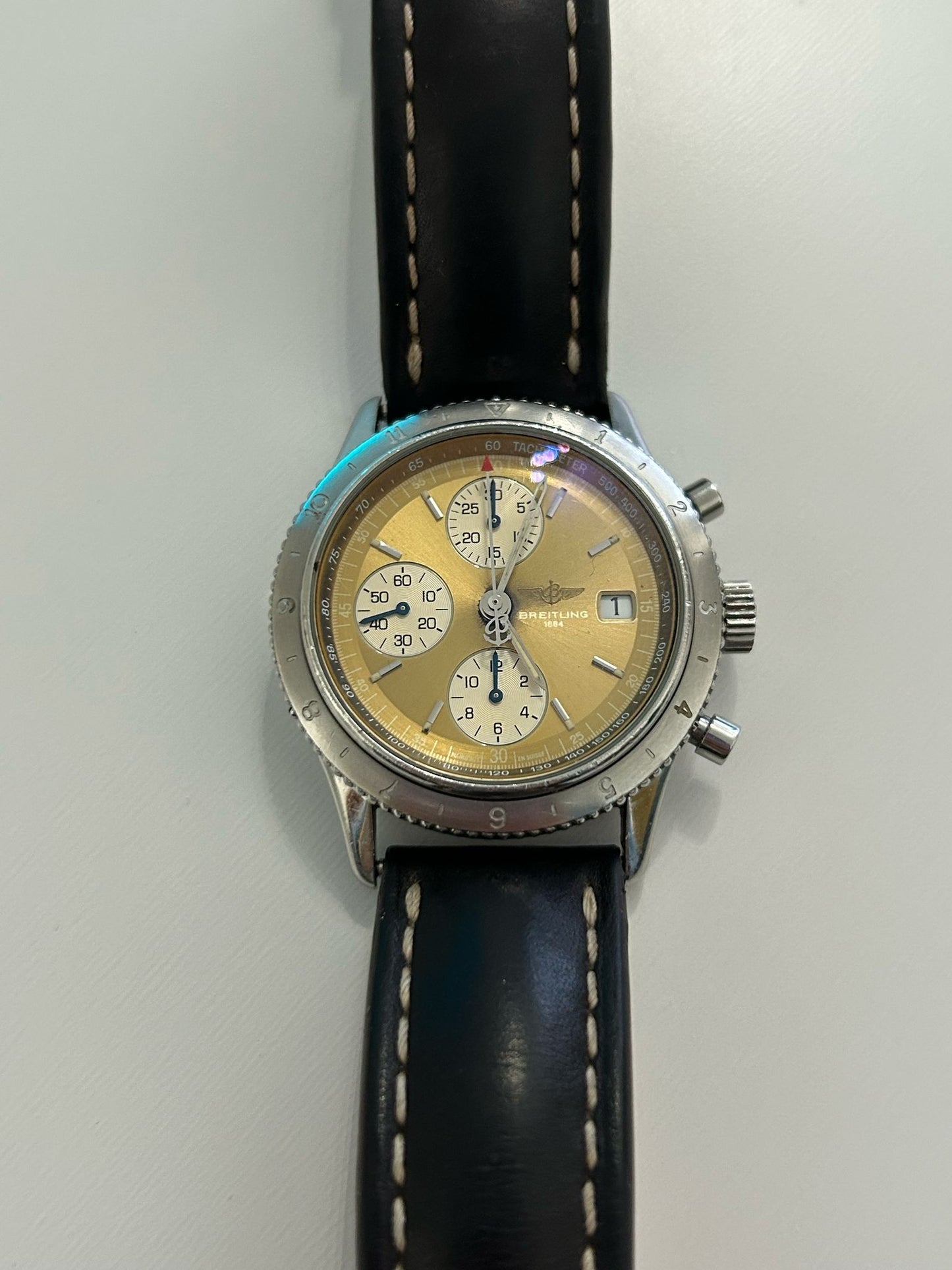 Breitling A13023 gmt navitimer Golden dial