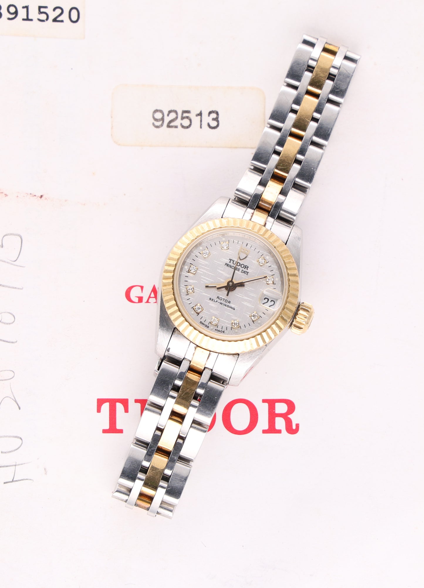 TUDOR 93513 lady paper