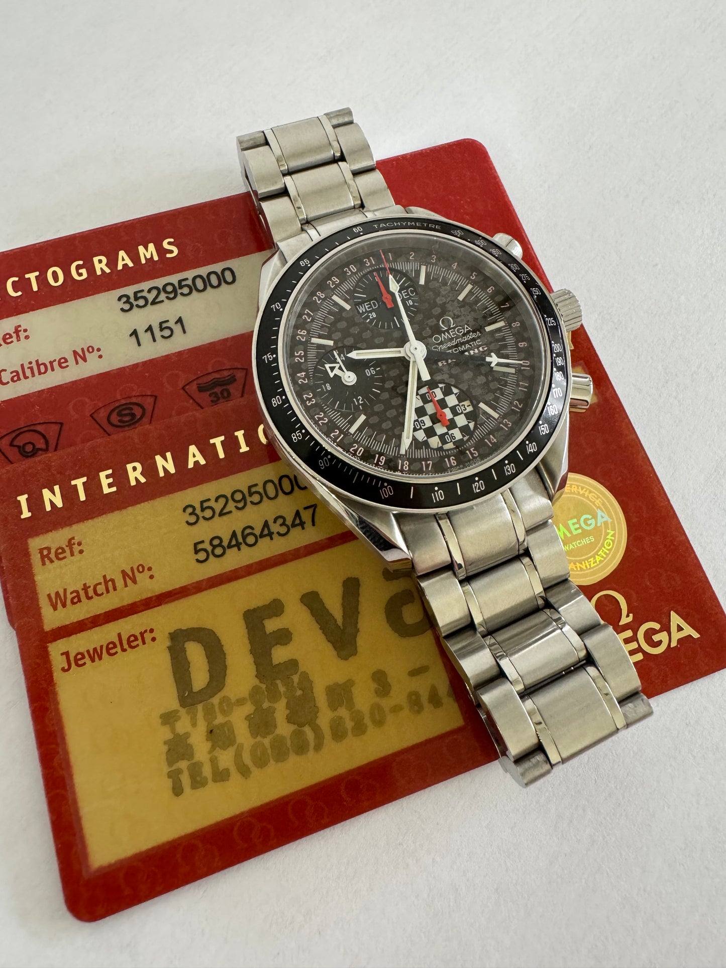 Omega 35295000 Schumacher
speedmaster