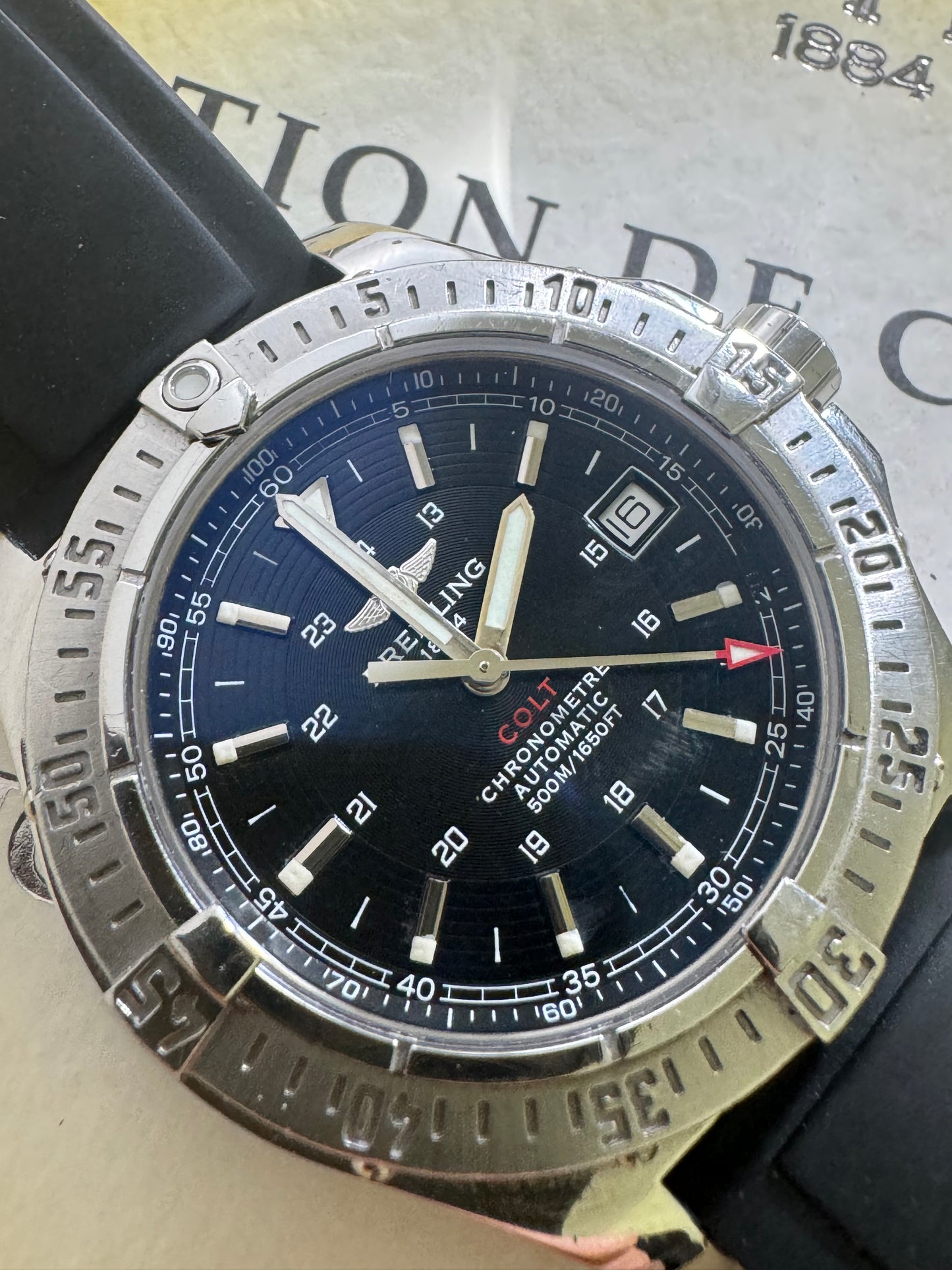 Breitling colt paper
