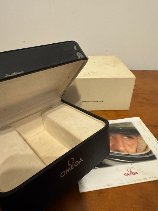 Omega schumacher box speedmaster