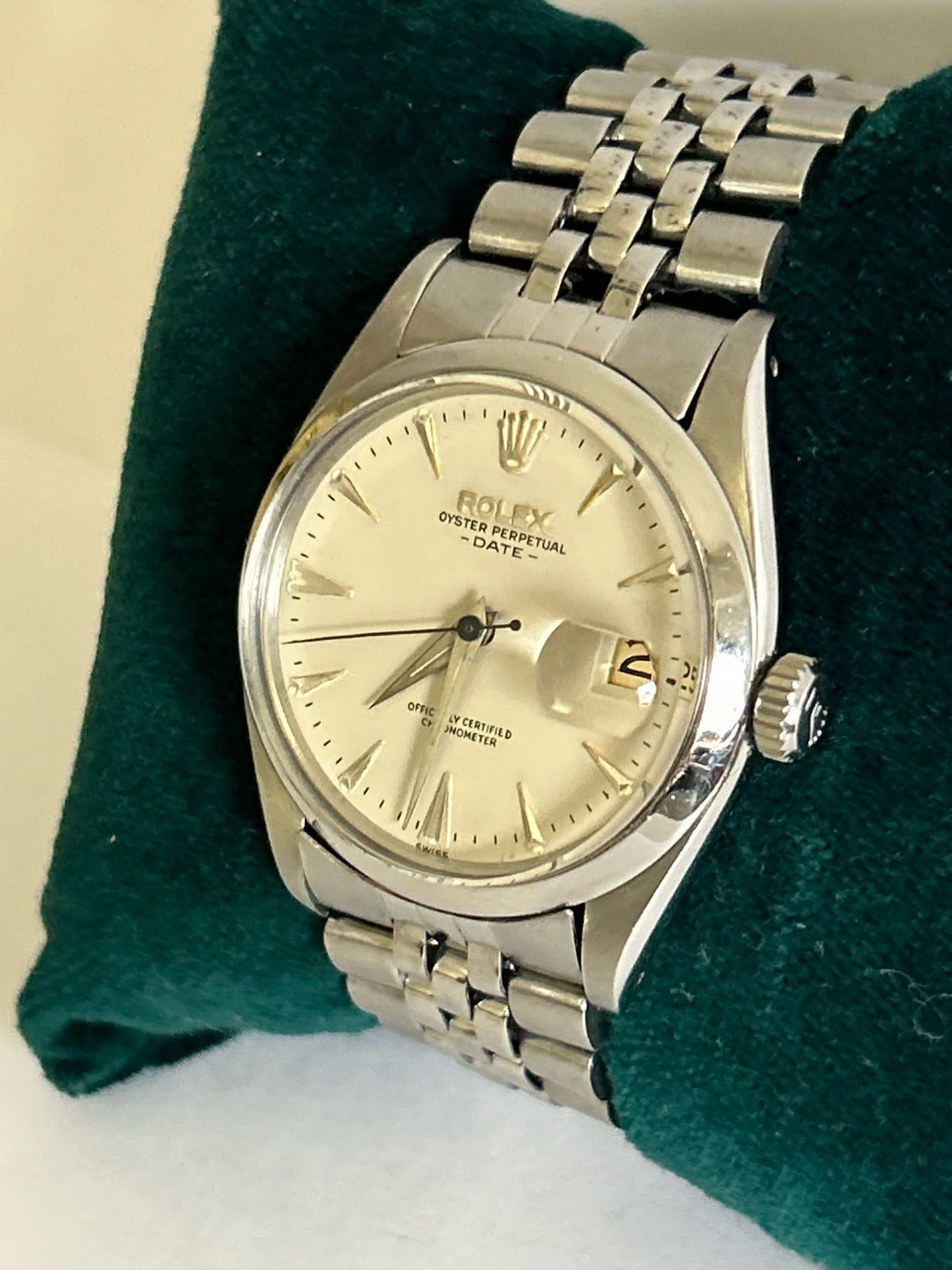 Rolex date jubilee big logo clasp