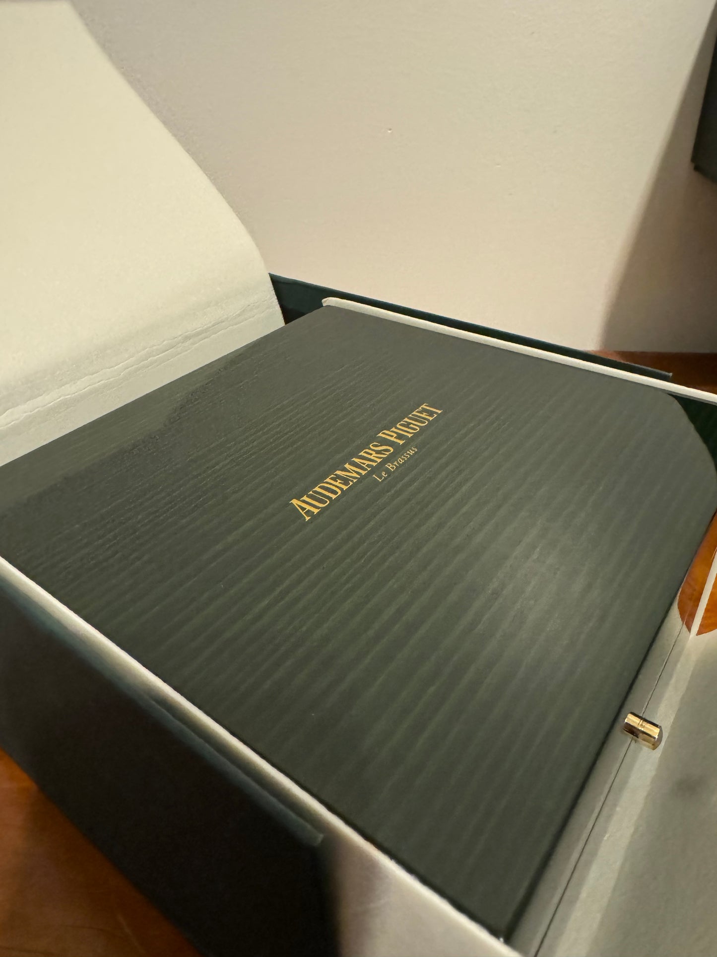 Audemars wood modern box