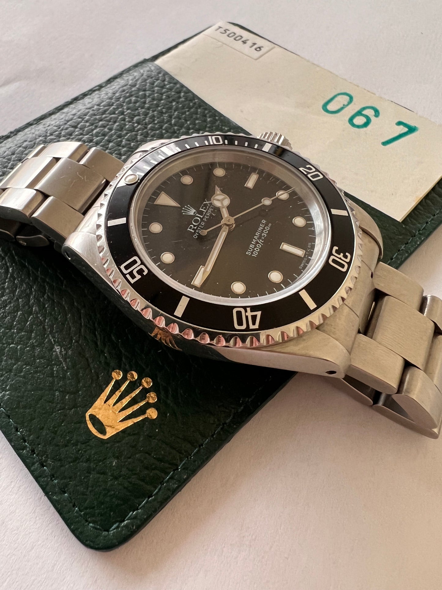Rolex submariner 14060 from 1996 Full set