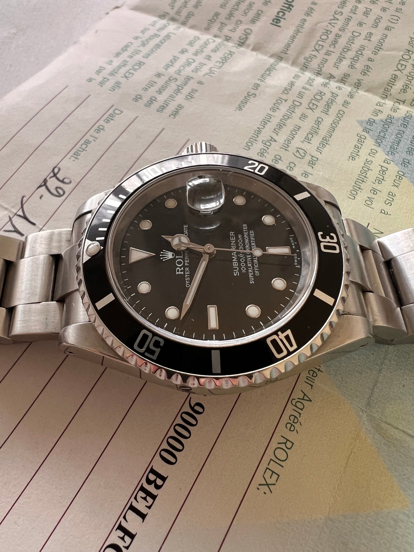 Rolex Submariner 16610 from 2004 full set
