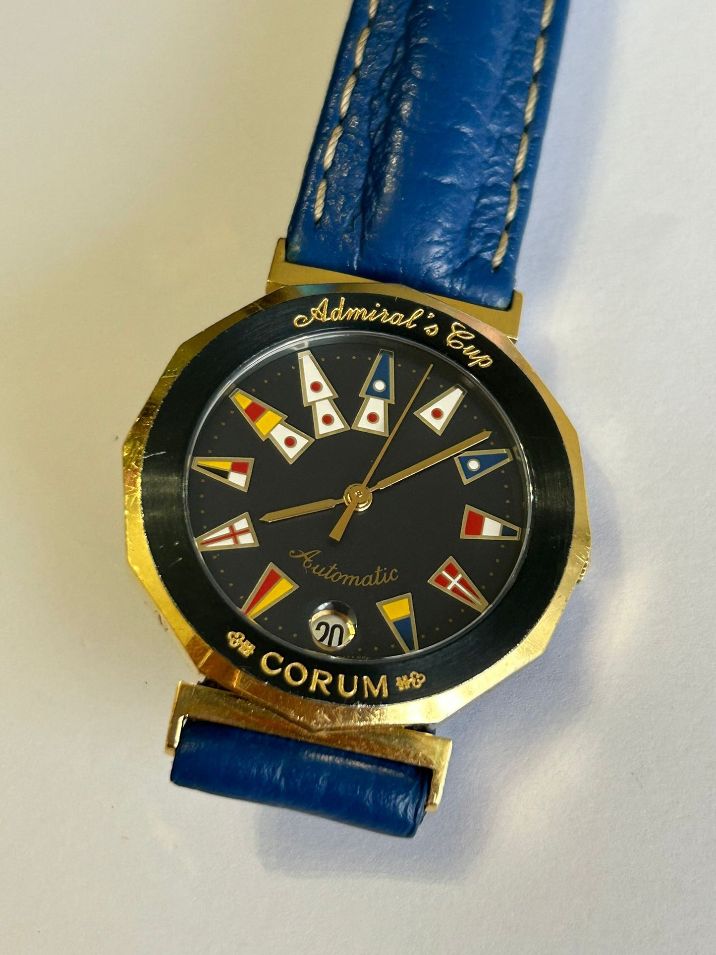 Corum admirals gold and ceramic