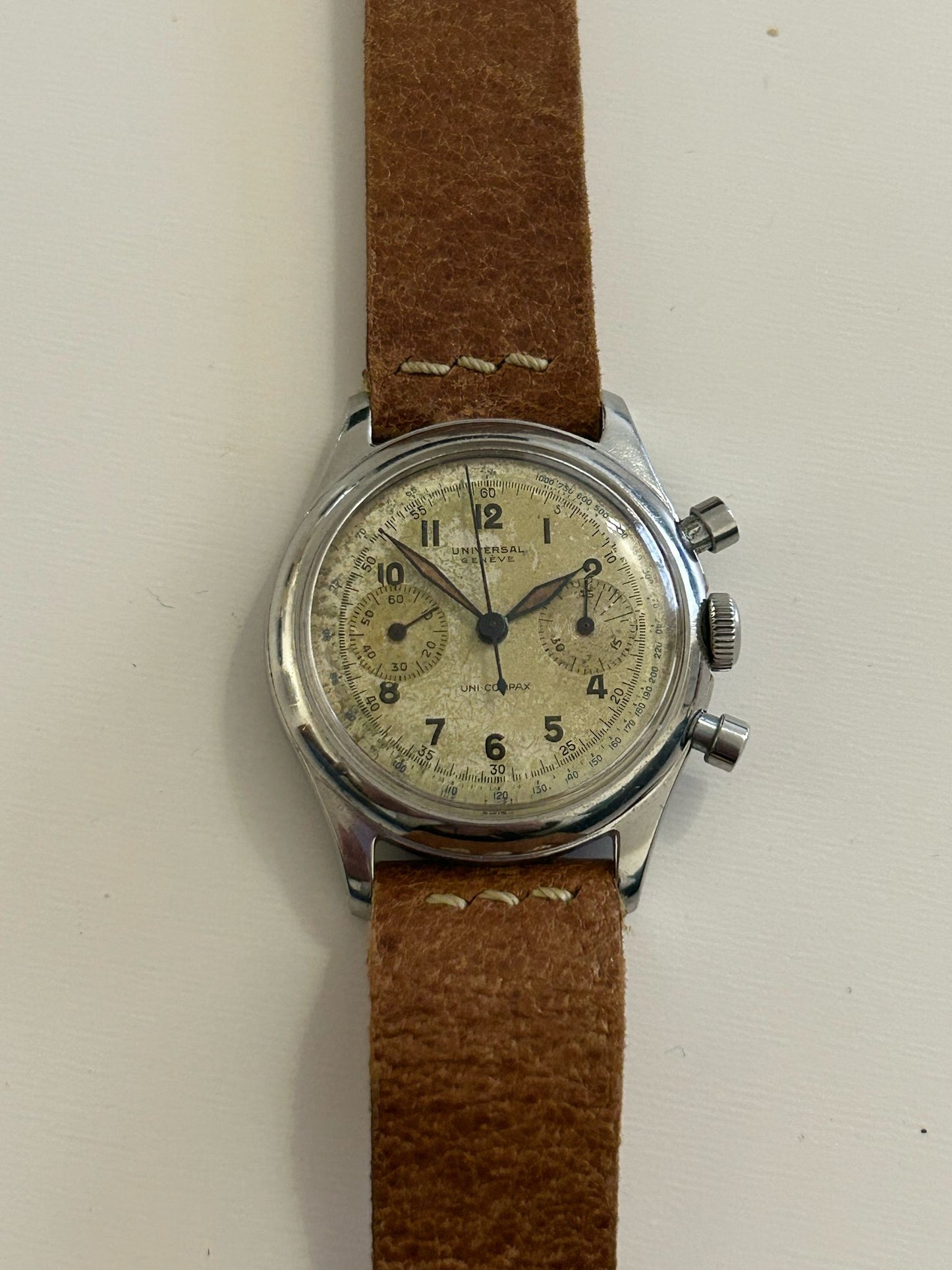 Universal Geneve 22292 uni compax tasti a pompa