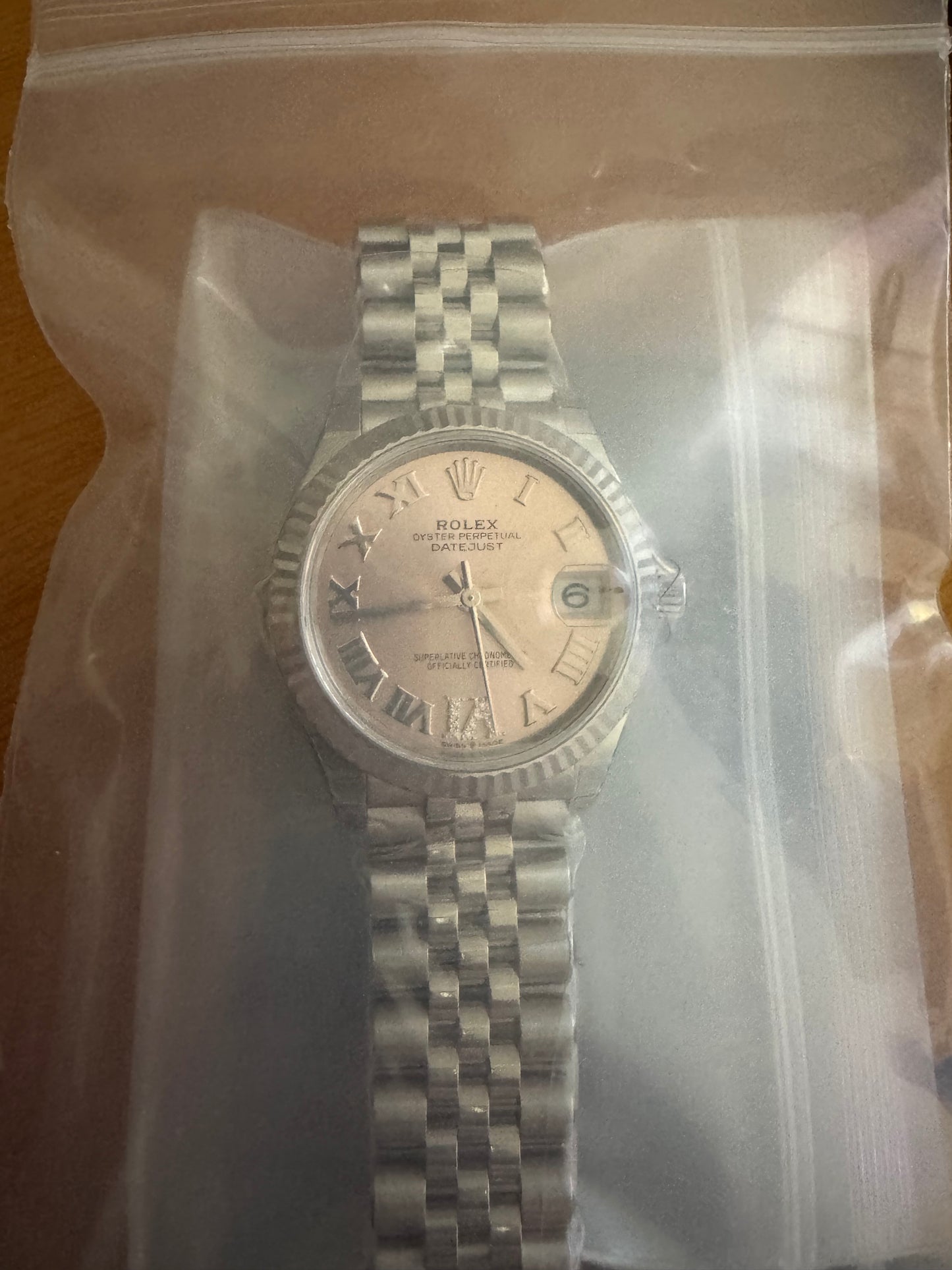 Rolex datejust 278274 pink