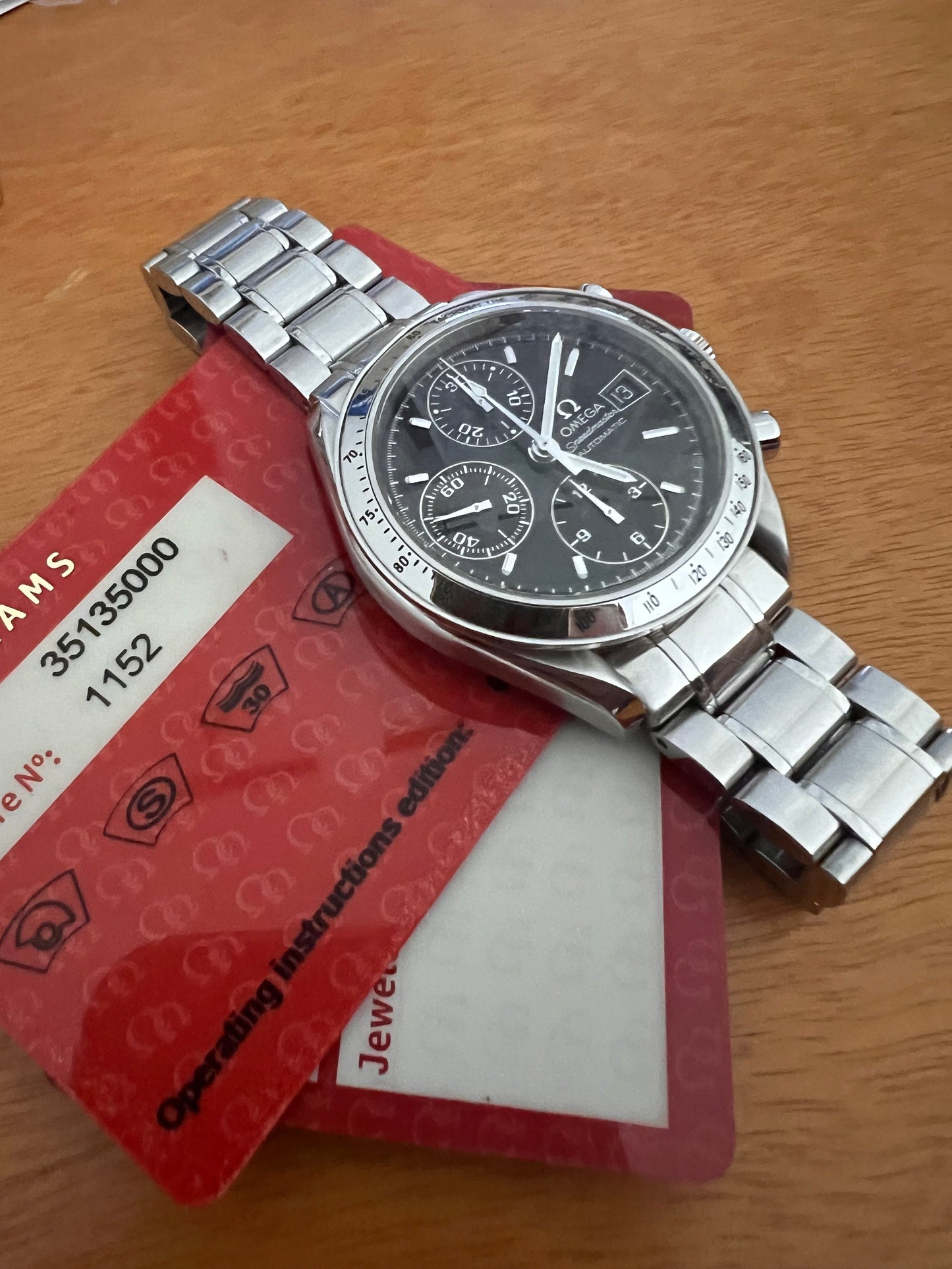 Omega automatic speedmaster 35135000