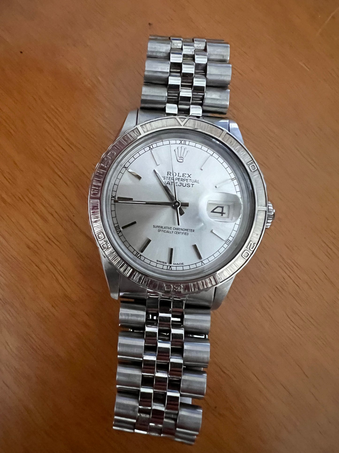Rolex 16250 turn o graph