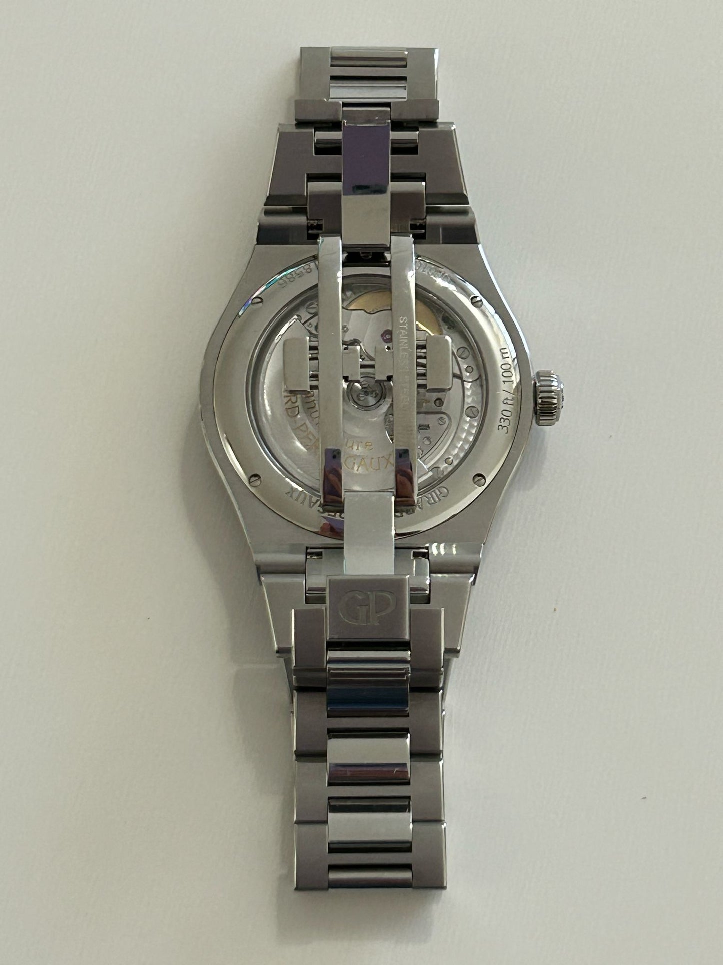 Girard-Perregaux Laureato green dial full set 49931