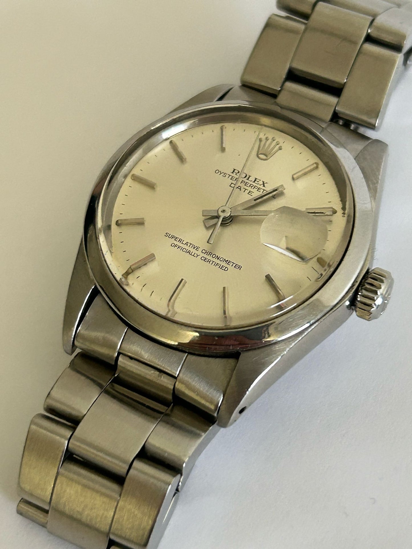 Rolex date 1500 automatic 34 mm