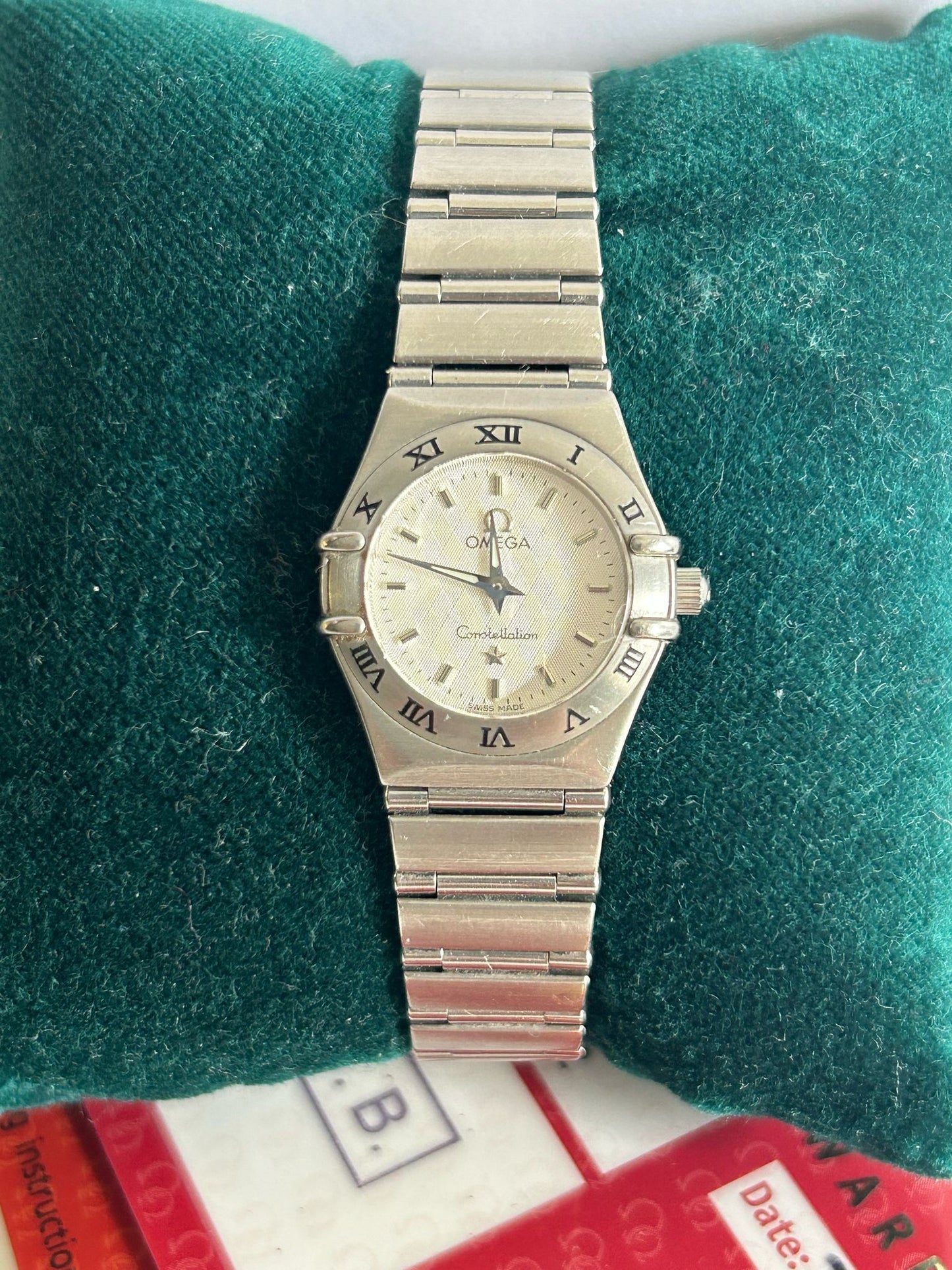 Omega constellation mop dial