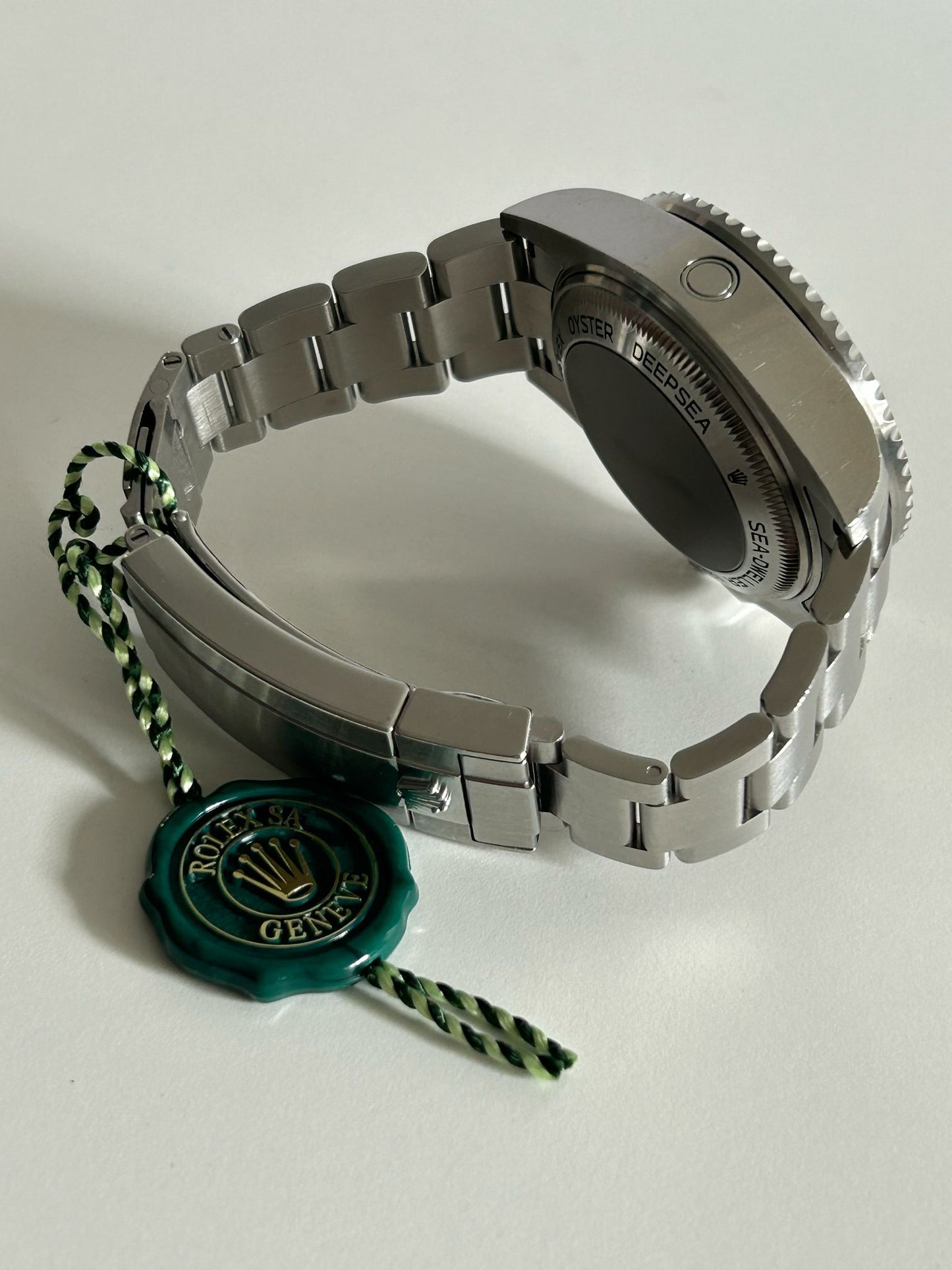 Rolex seadweller 126600 service card