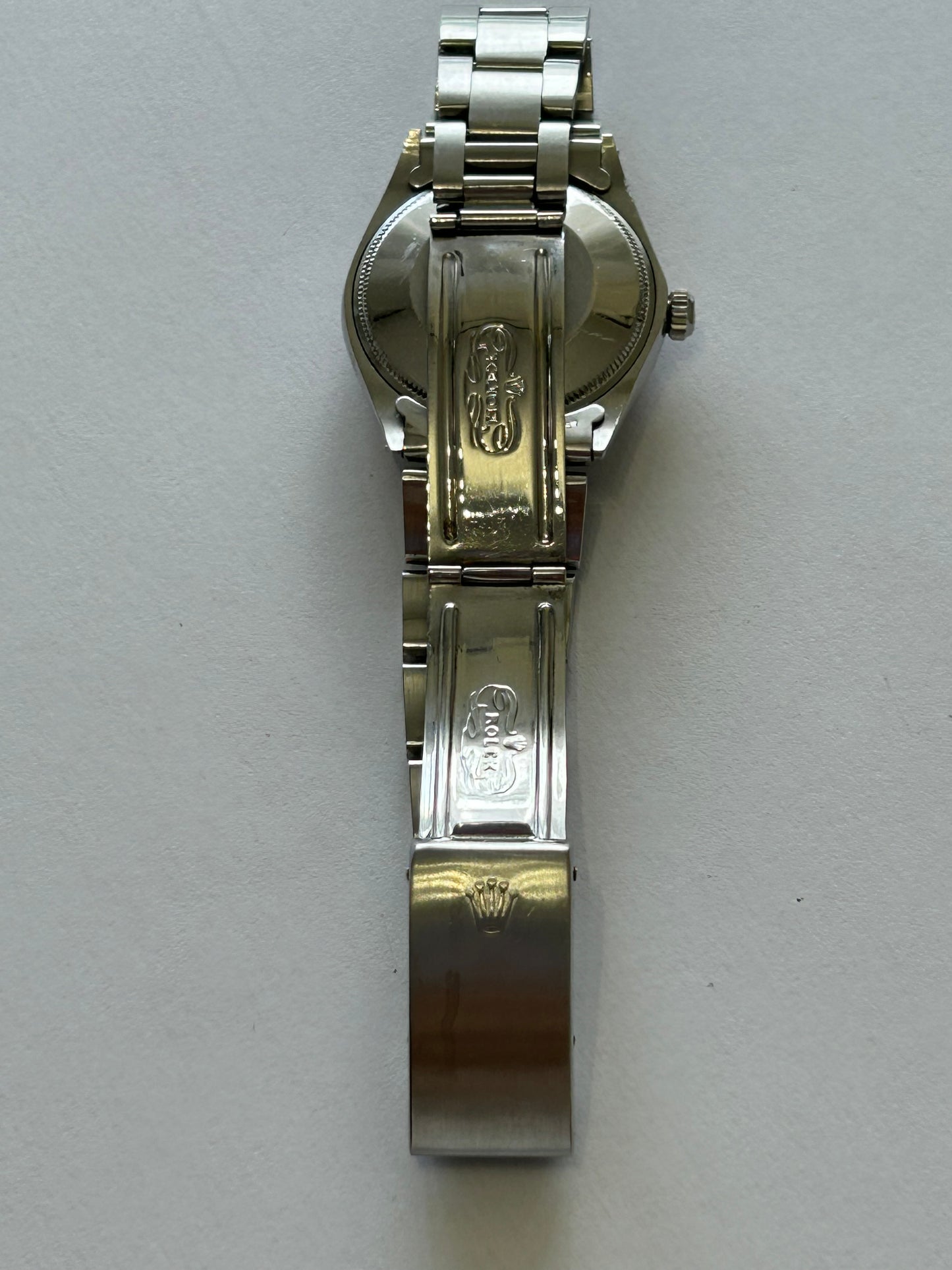 Rolex air king 5500 gray dial