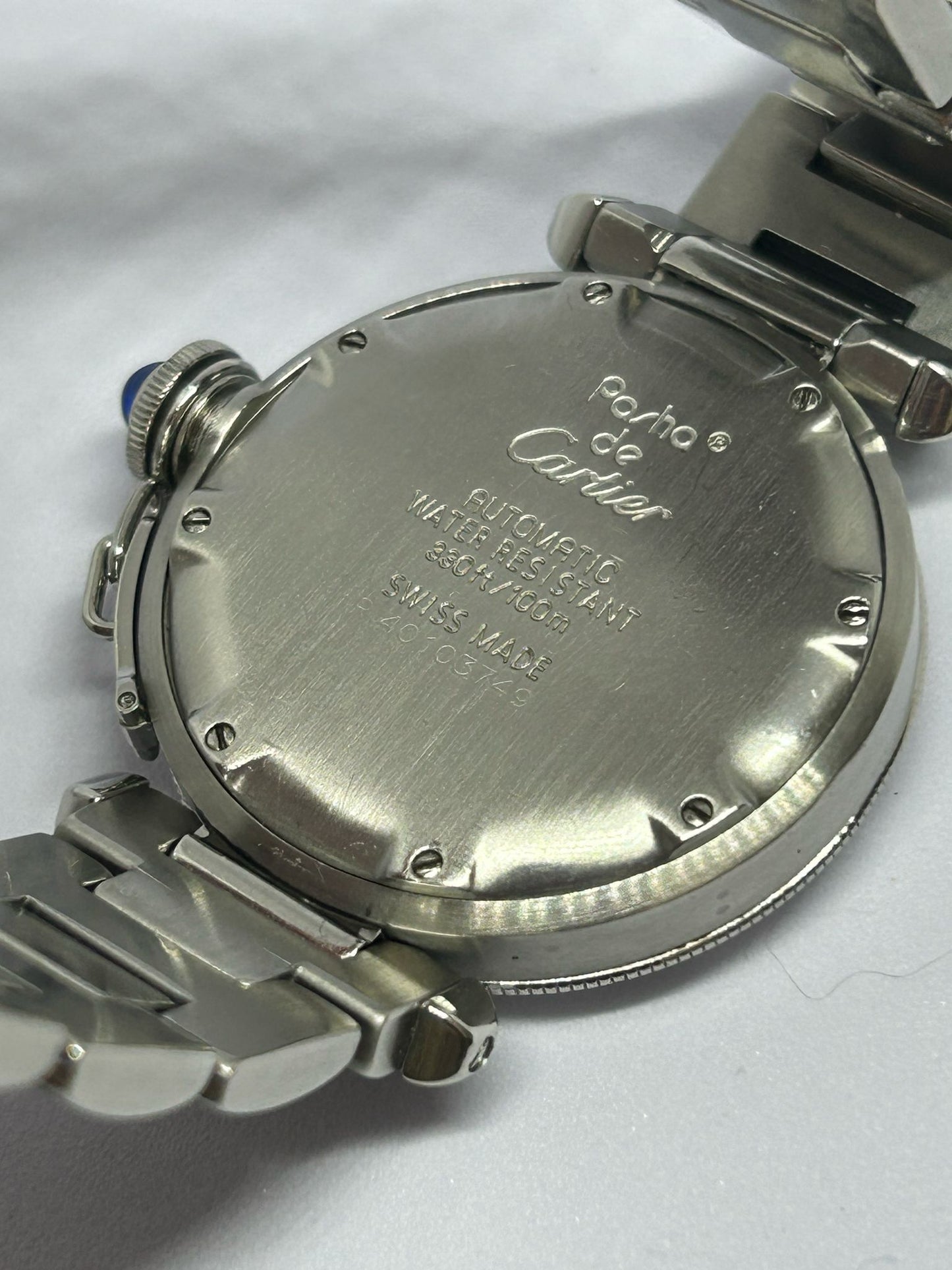 Cartier pasha 4010 36 mm automatico