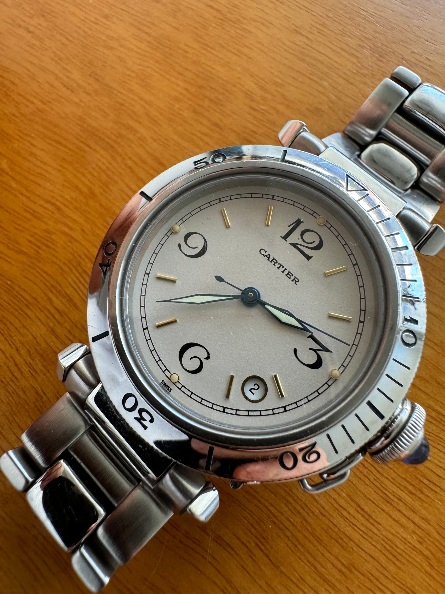 Cartier pasha w3100655