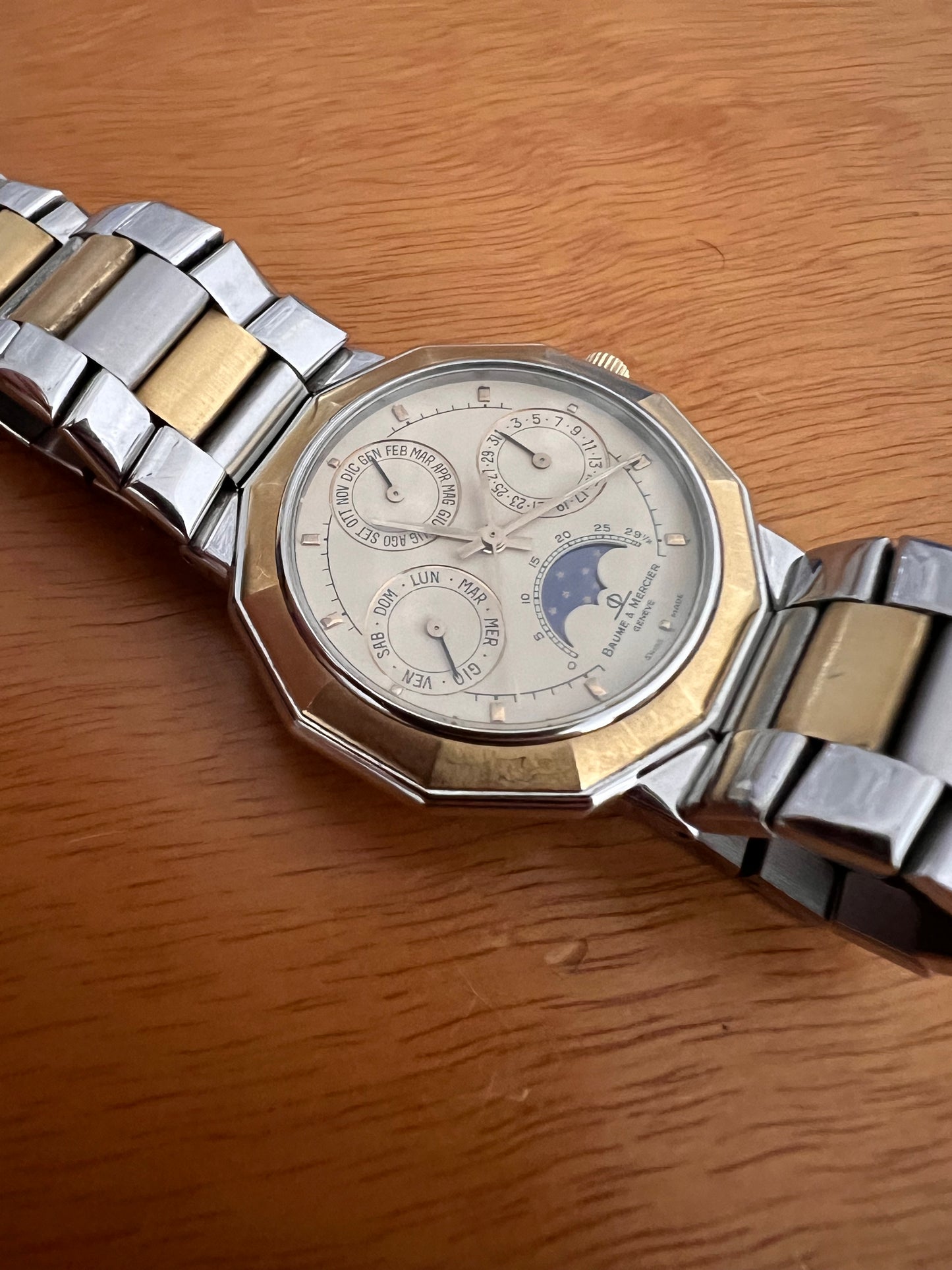 Baumé e mercier riviera perpetual calendar 6131