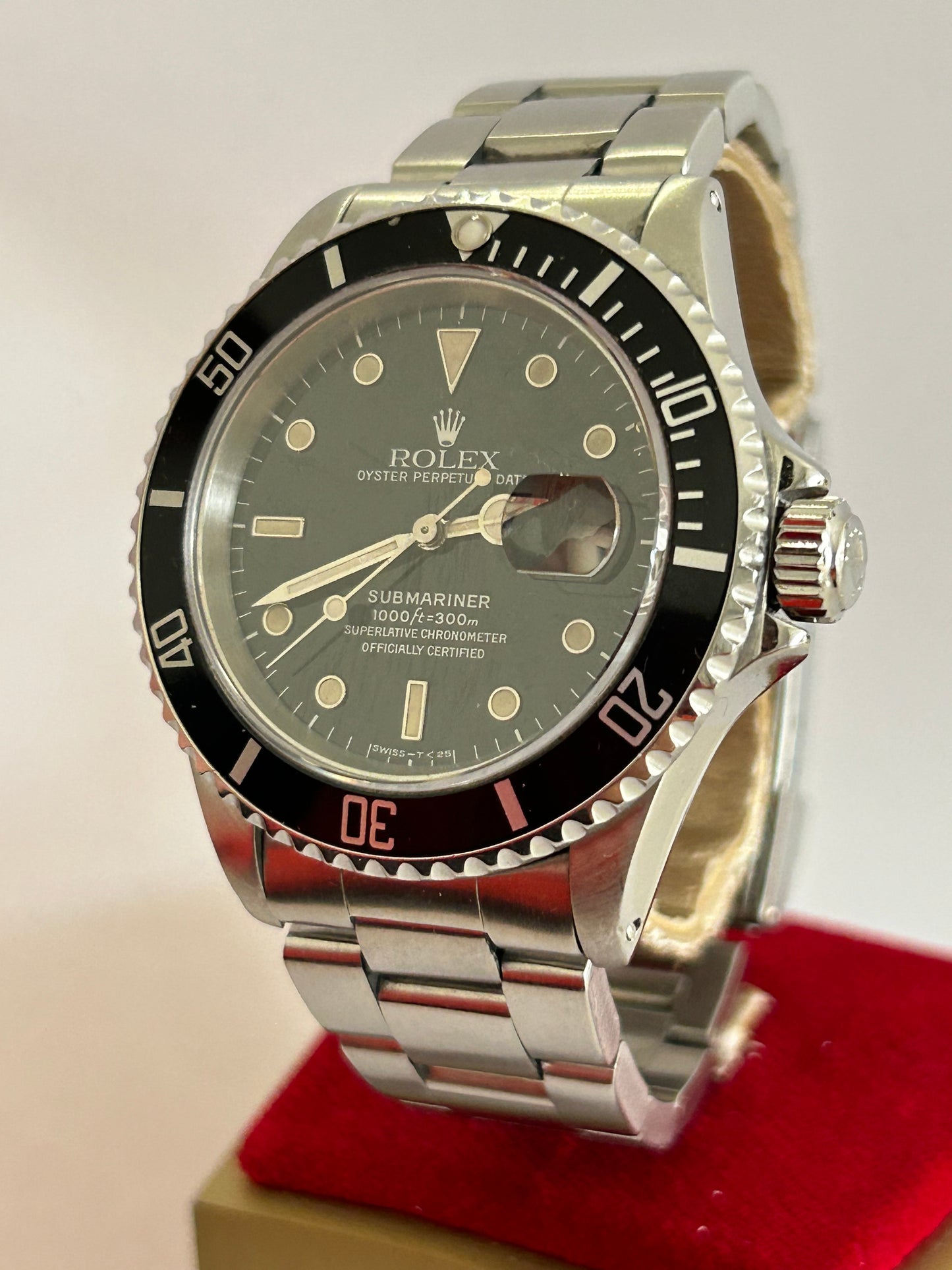 Rolex Submariner 16610 tritum dial