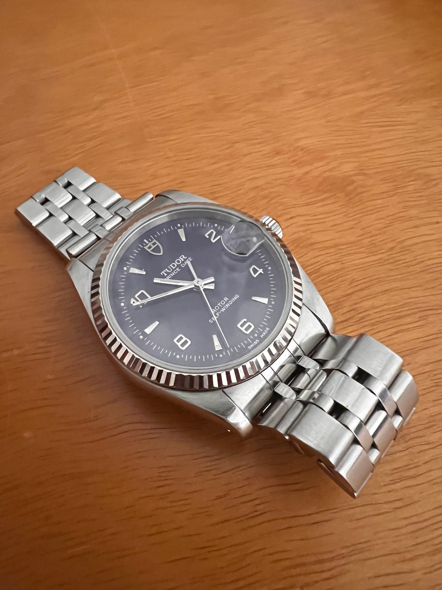 Tudor prince date 34mm