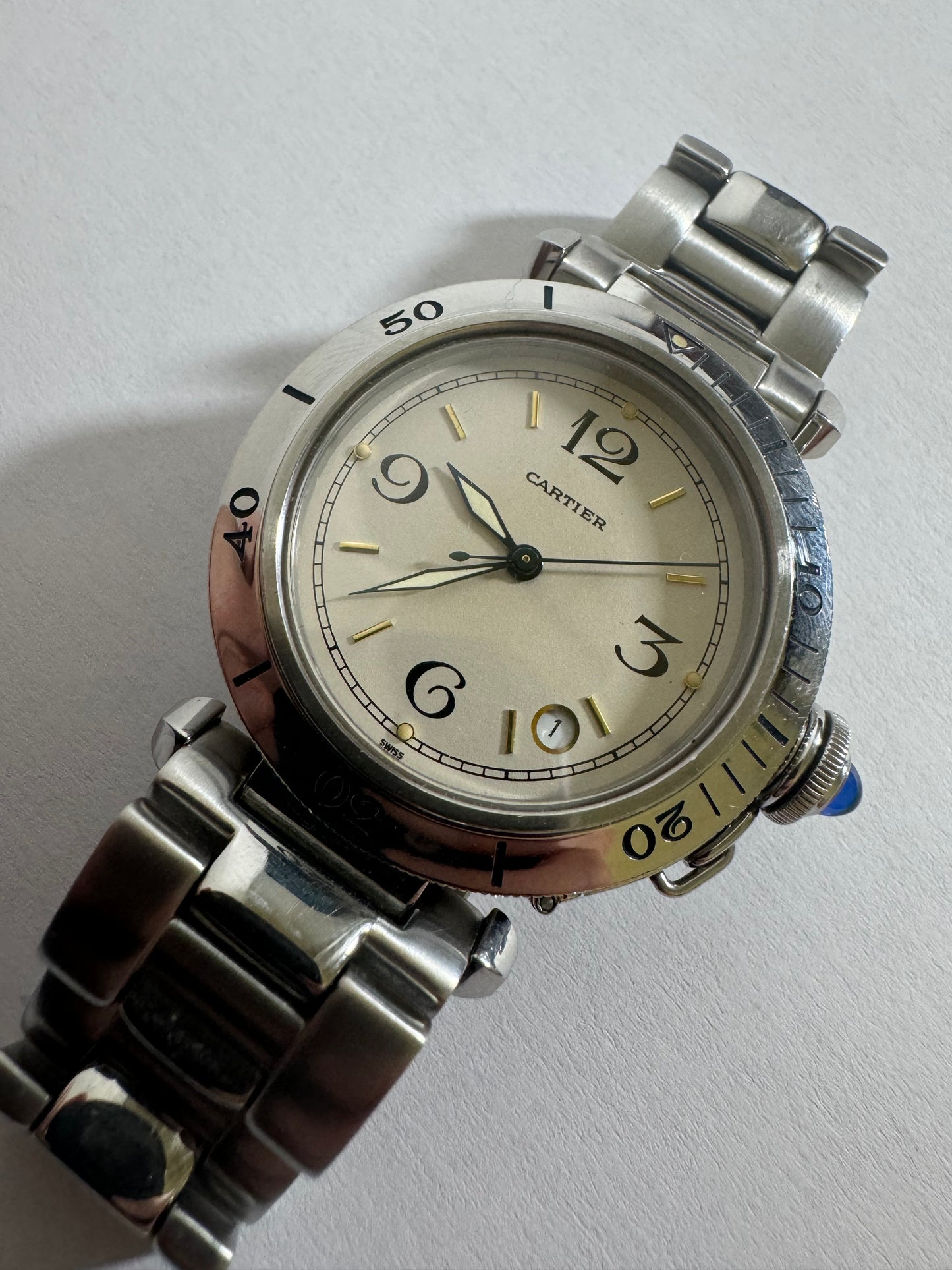 Cartier pasha automatic 38mm