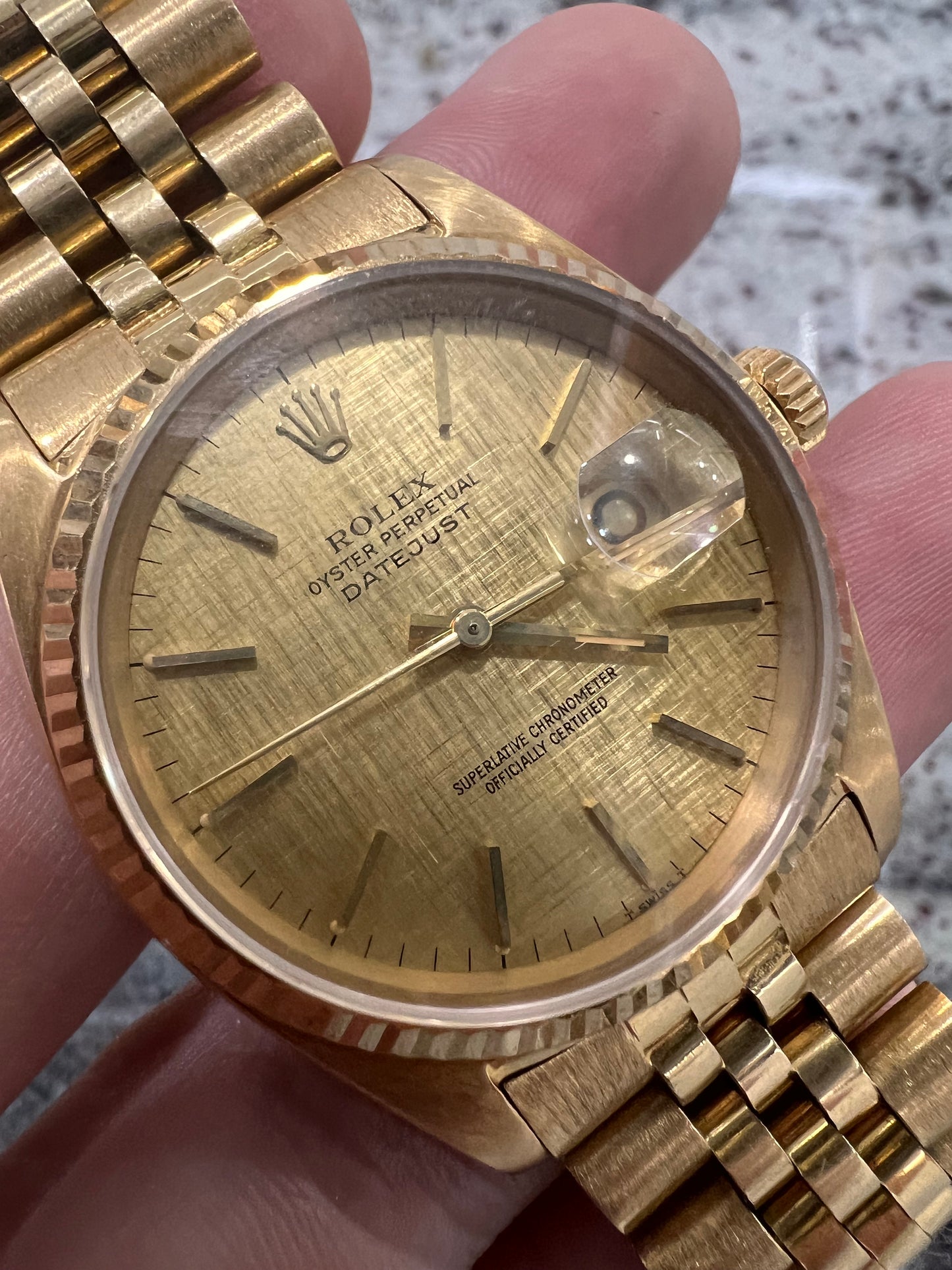 Rolex - Oyster Perpetual Datejust - Ref. 16018- Men - 1970-1979