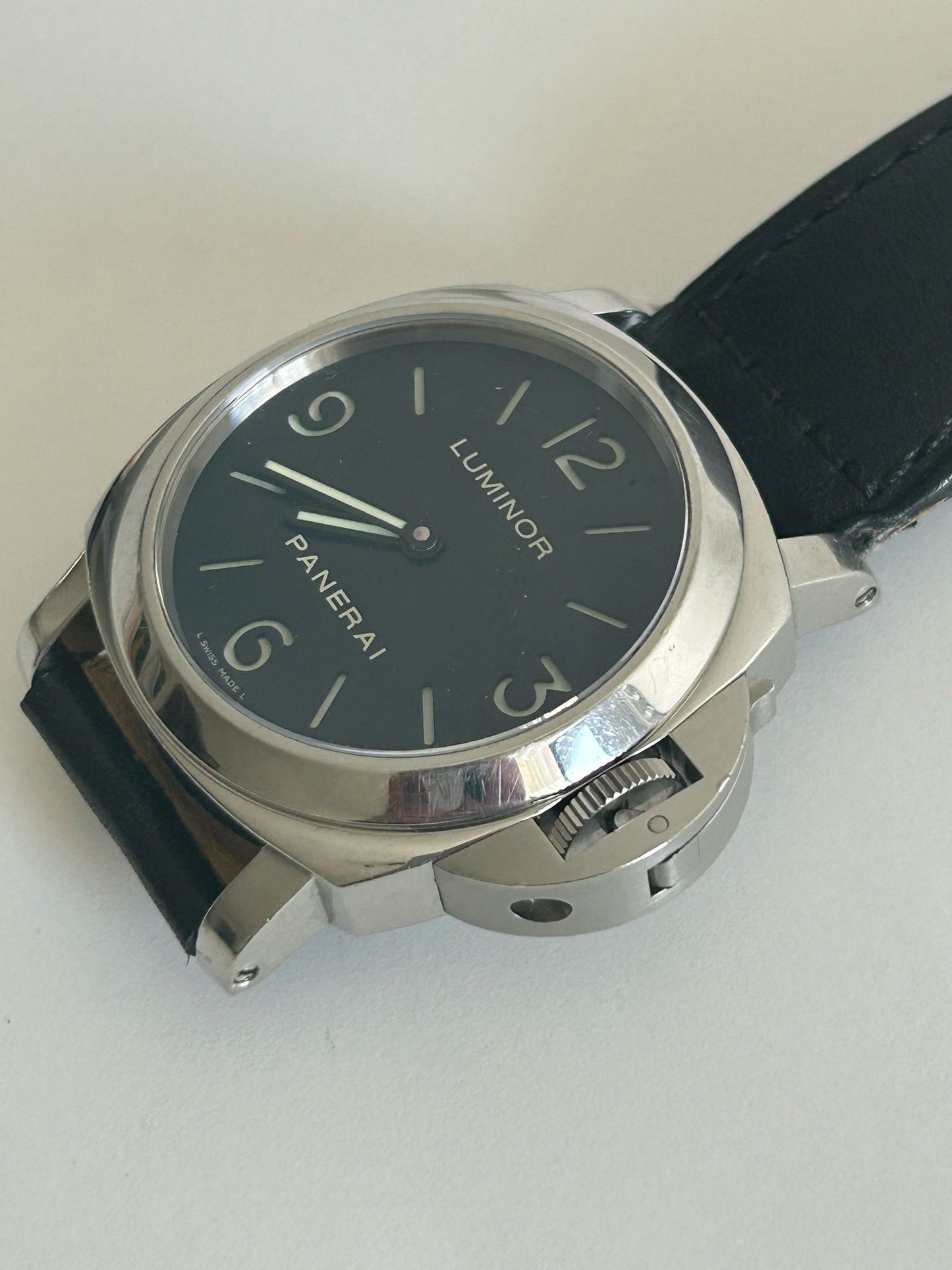 Panerai PAM00112 Luminor Marina open back