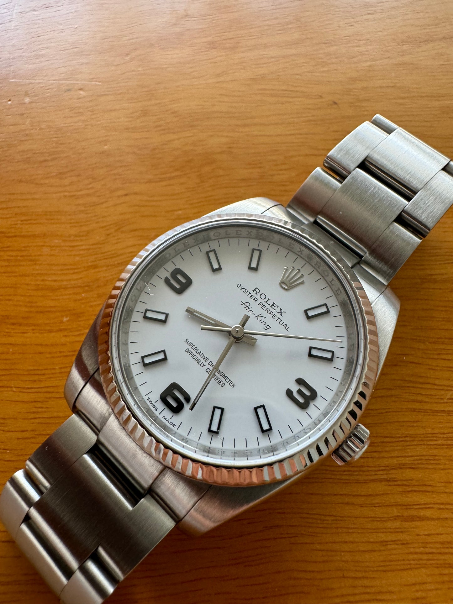 Rolex Air King 114234 full service