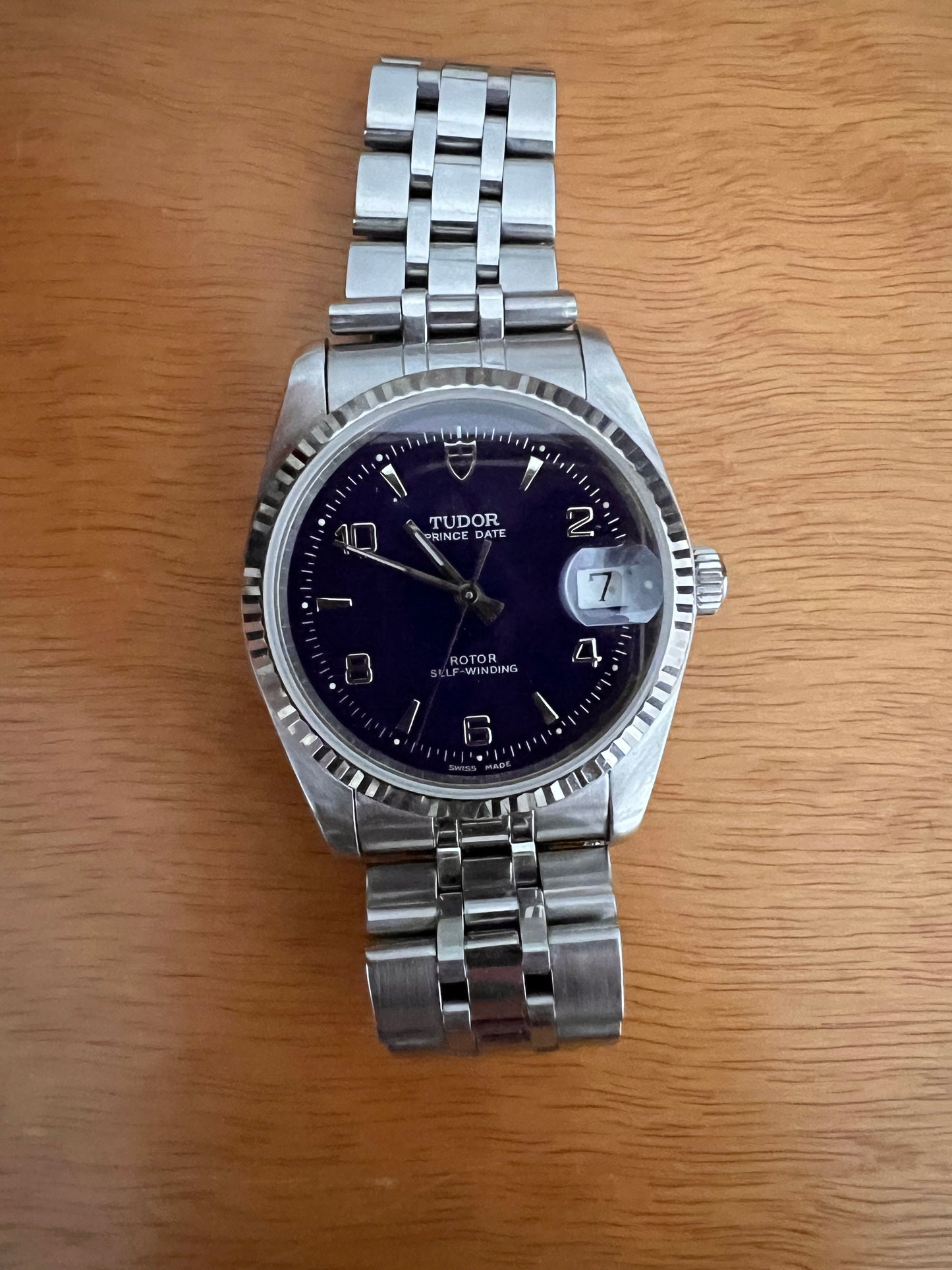 Tudor prince date 34mm