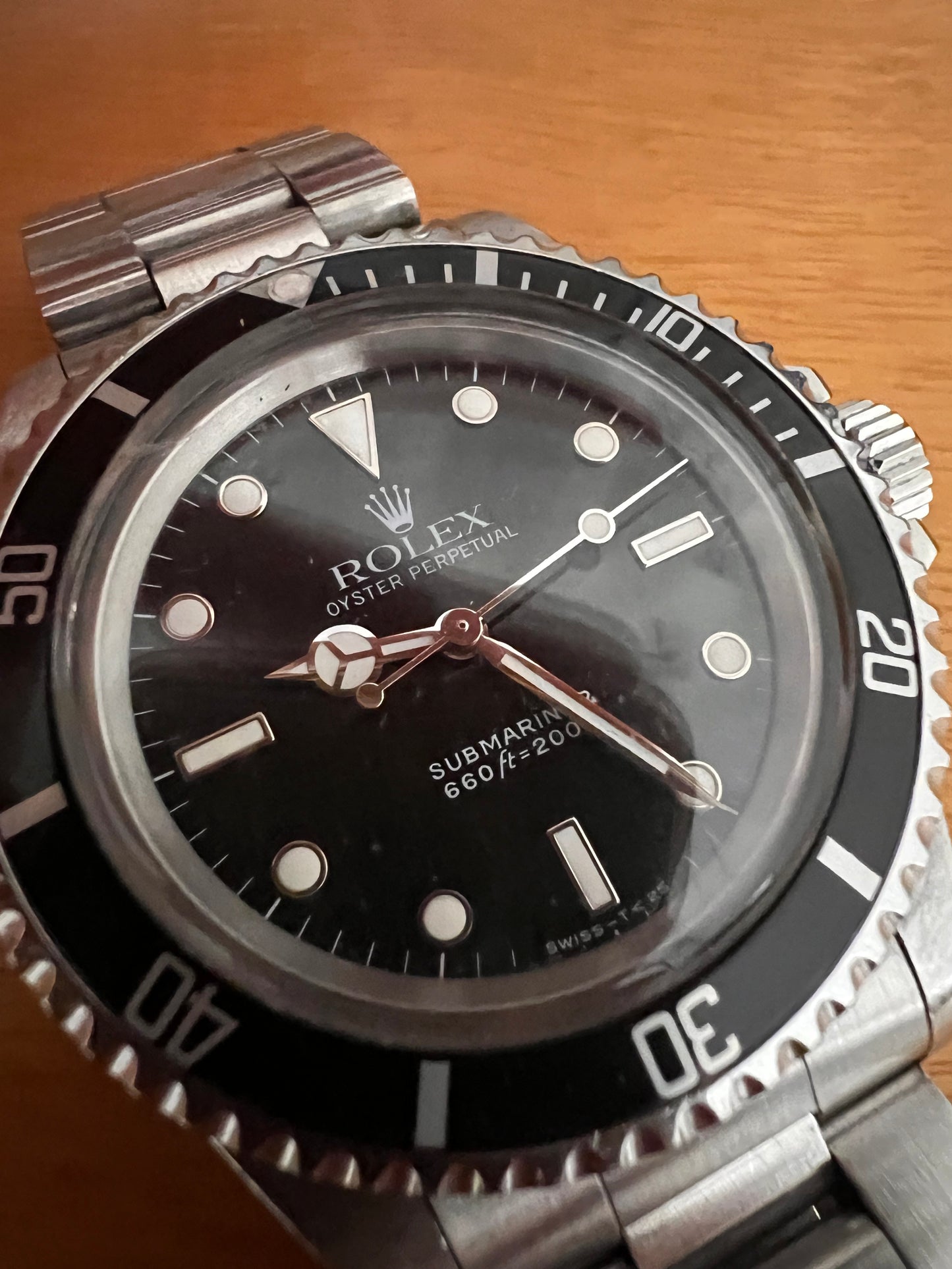Rolex submariner 5513, 1967 meter first