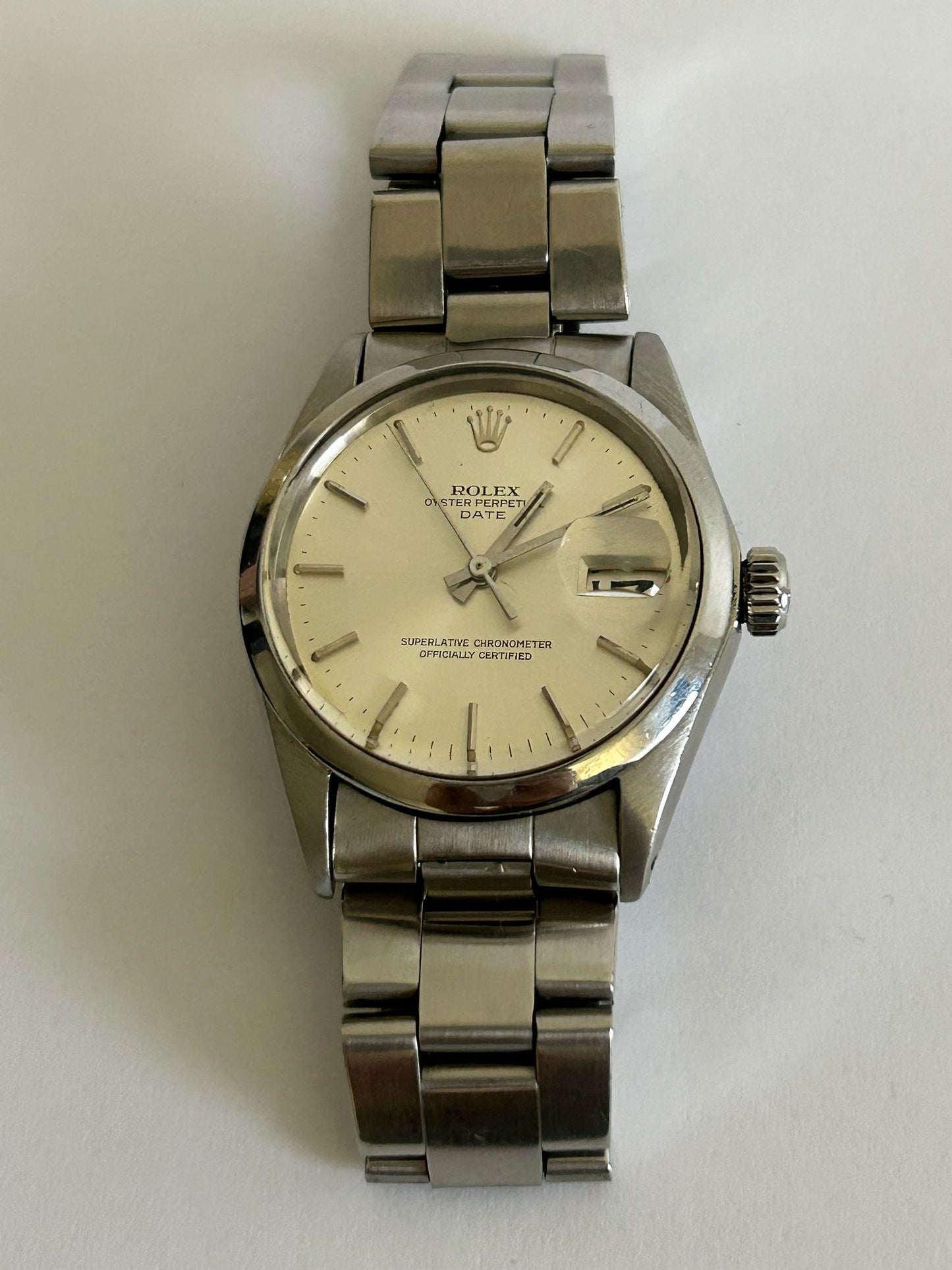 Rolex date 1500 automatic 34 mm