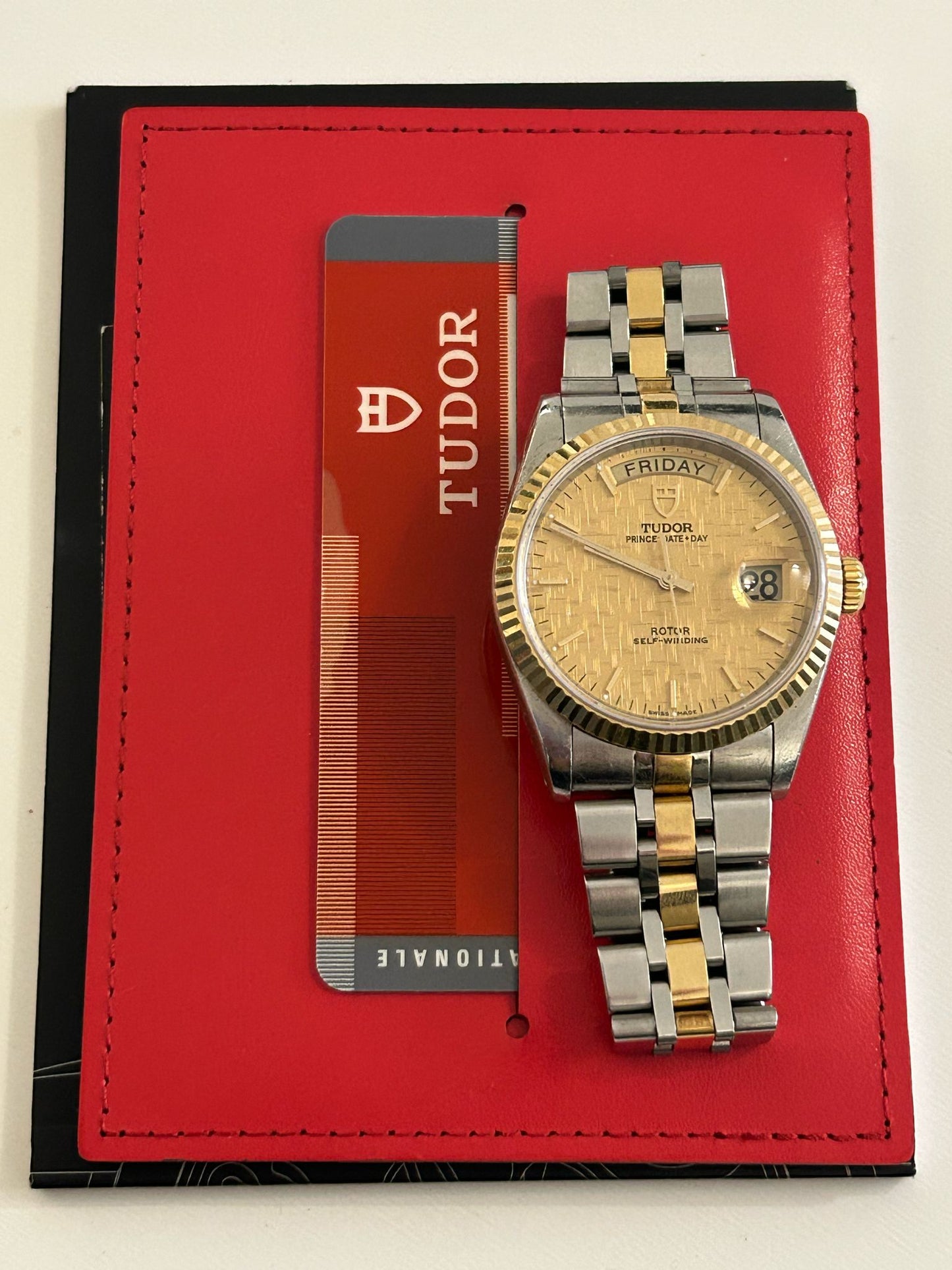 Tudor date day 76213 card