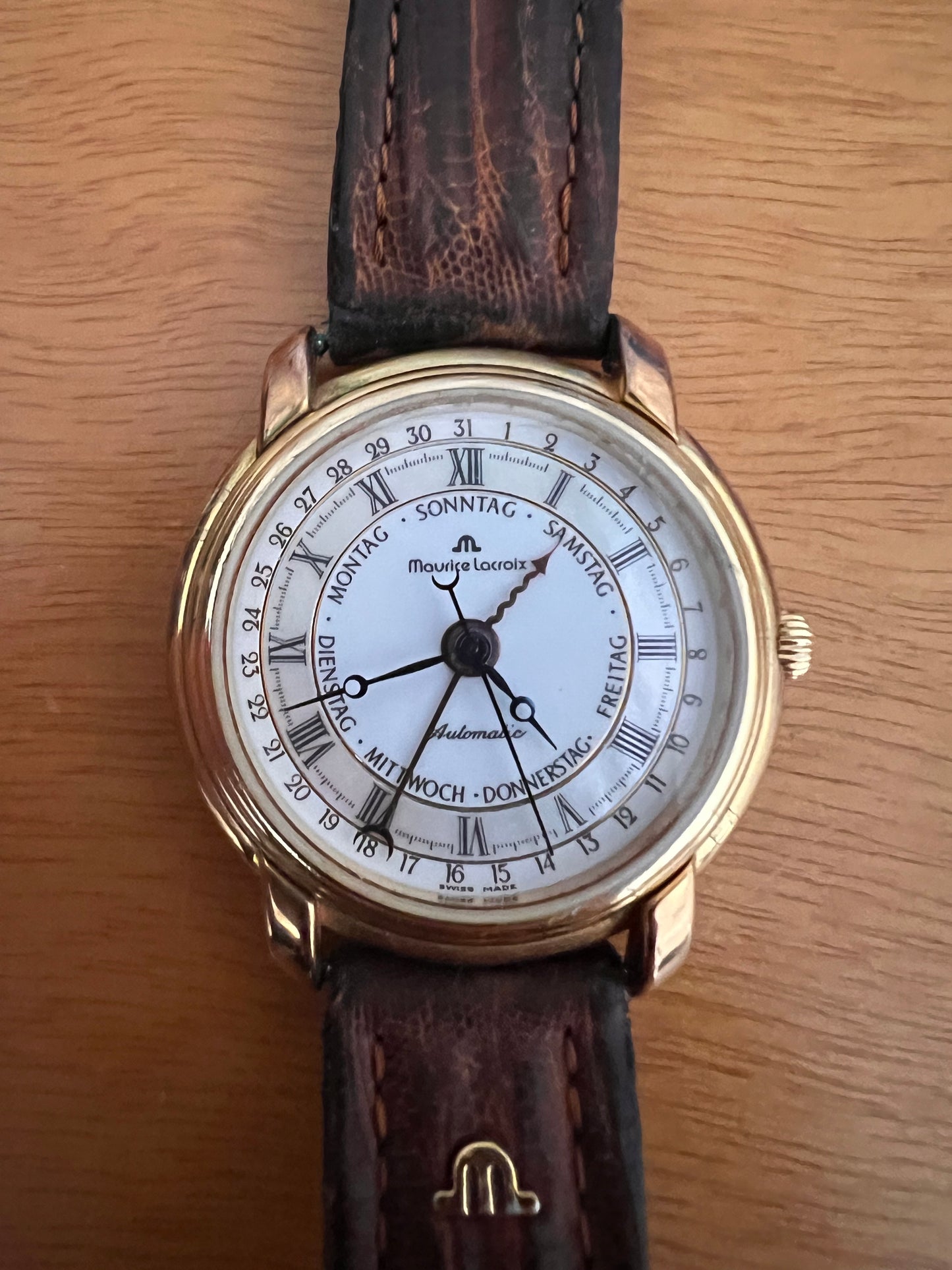 Maurice lacroix calendar automatic 1453