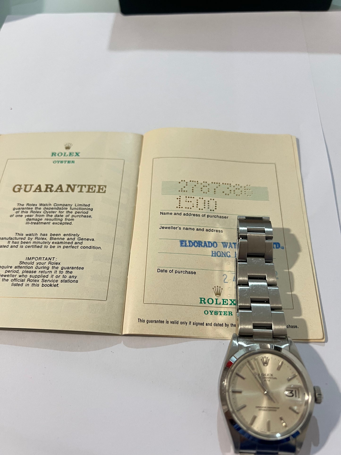 Rolex Oyster Perpetual Date