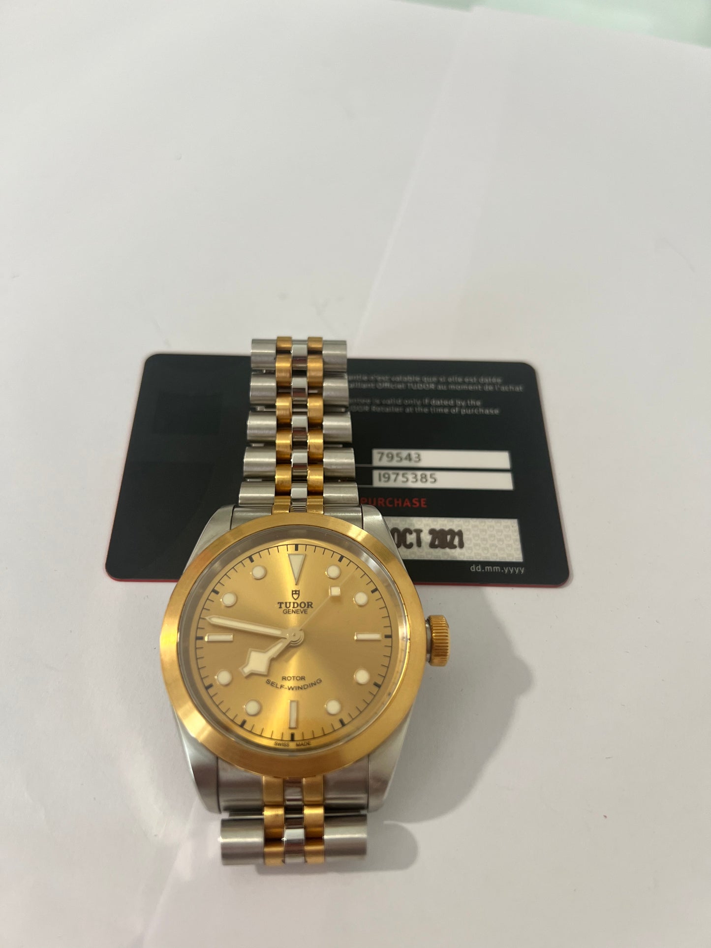 Tudor Black Bay Gold