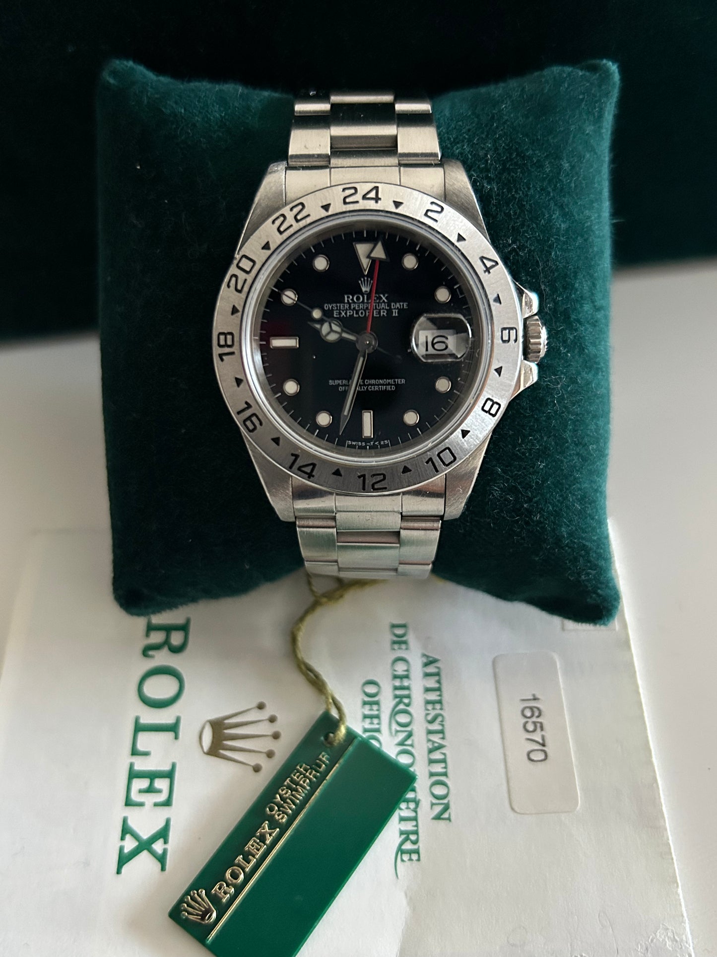 Rolex Oyster Perpetual Date Explorer II 16570